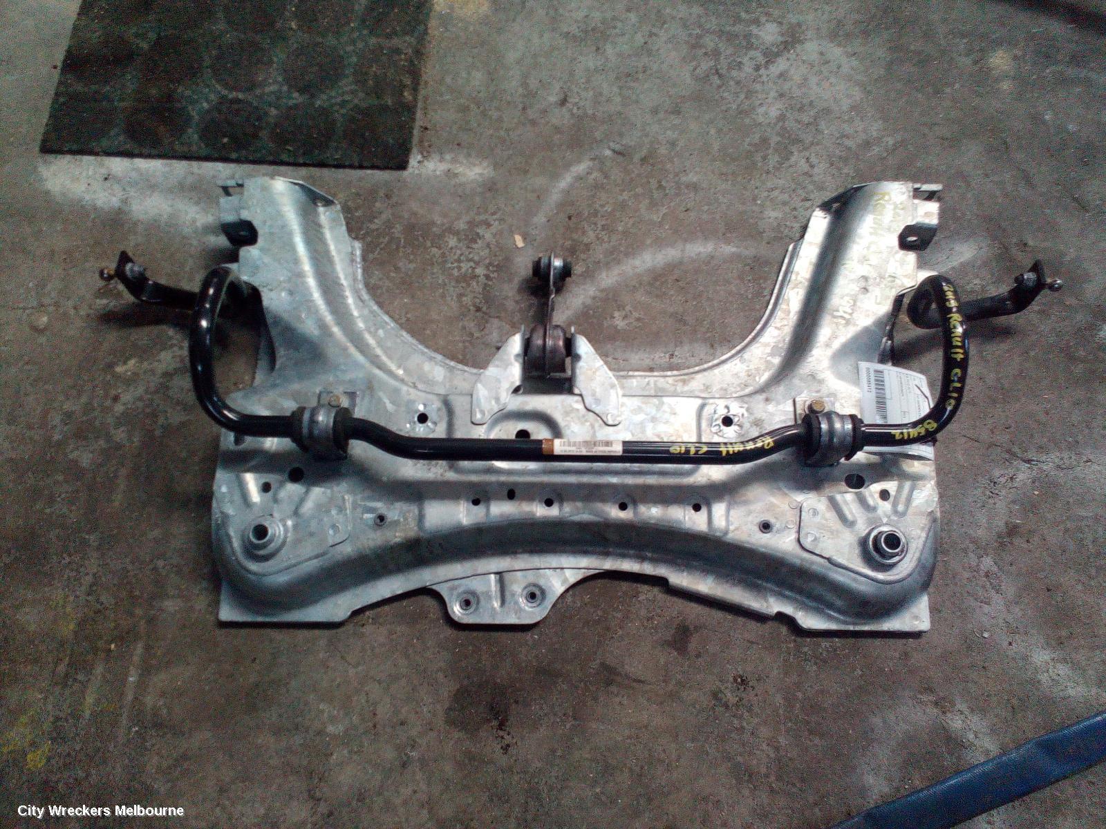 RENAULT CLIO FRT XMEMBER/CRADLE, X98, 09/2013 - 10/2019