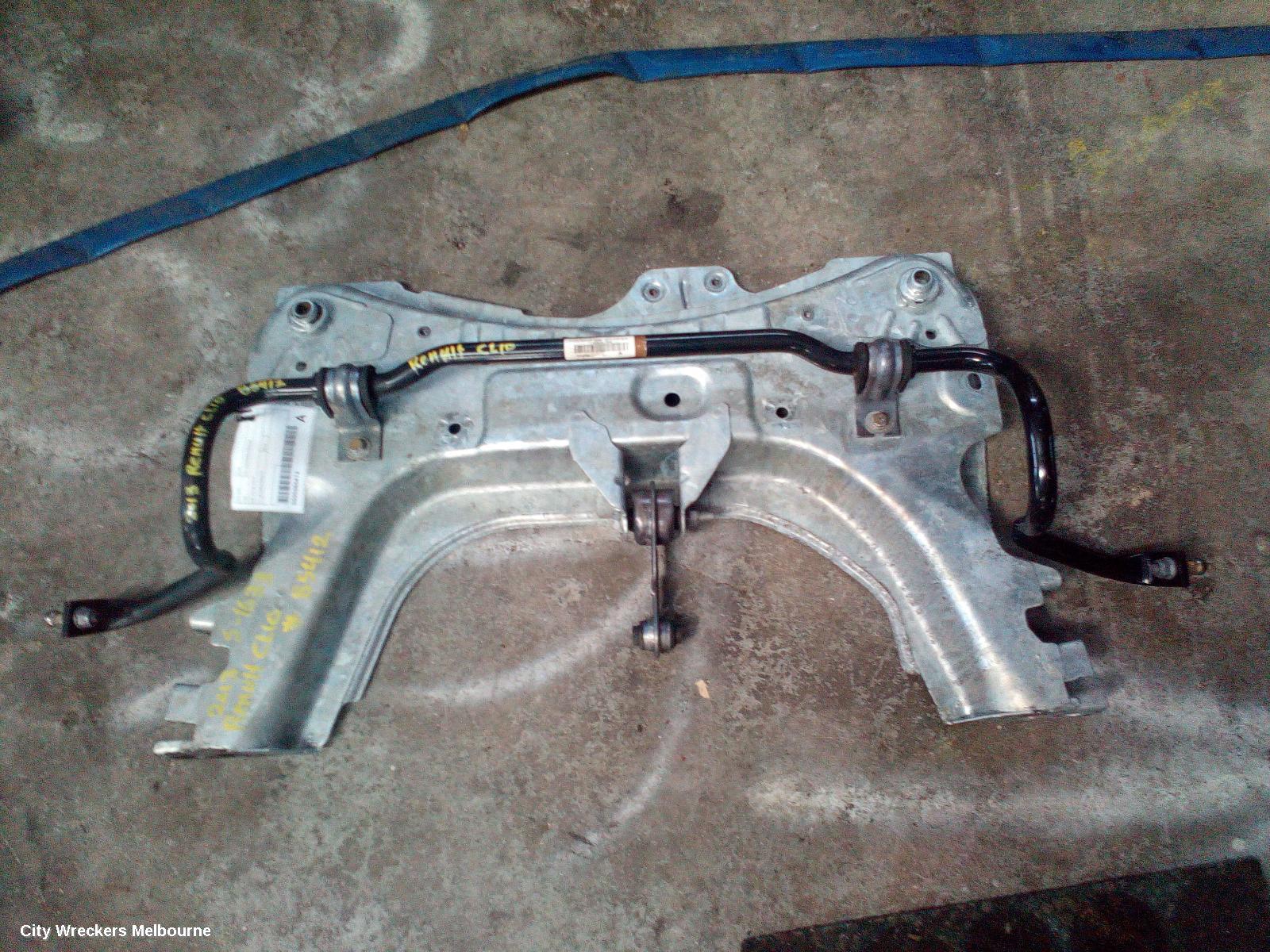 RENAULT CLIO FRT XMEMBER/CRADLE, X98, 09/2013 - 10/2019