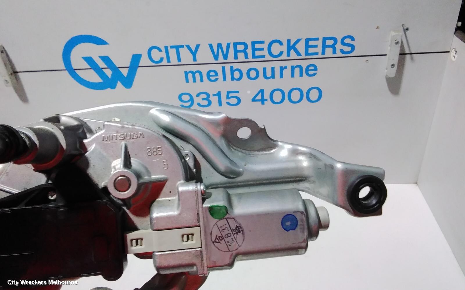 TOYOTA COROLLA WIPER MOTOR, TAILGATE, ZRE172/20182R, 10/2012 - 06/2019