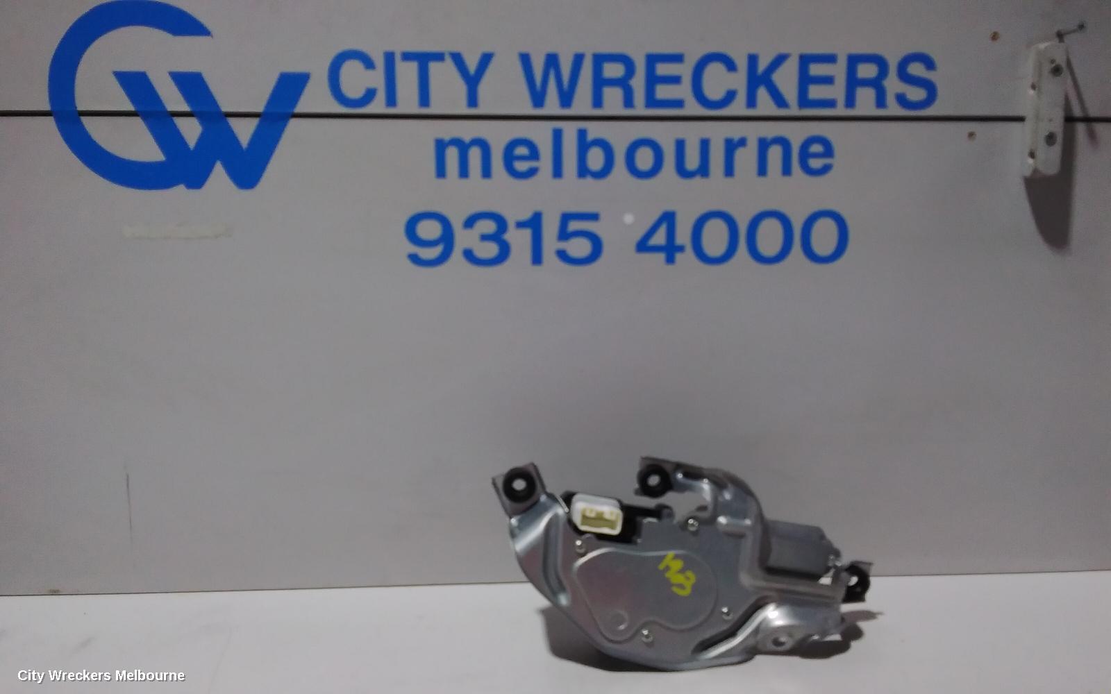 TOYOTA COROLLA WIPER MOTOR, TAILGATE, ZRE172/20182R, 10/2012 - 06/2019
