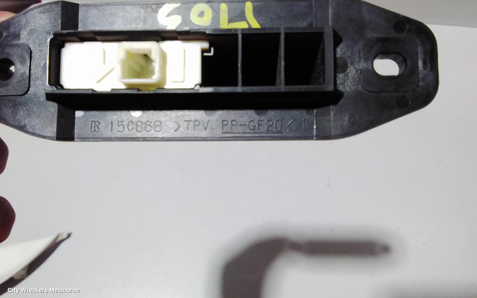 TOYOTA COROLLA TAILGATE HANDLE, ZRE182R 10/2012 - 06/2018