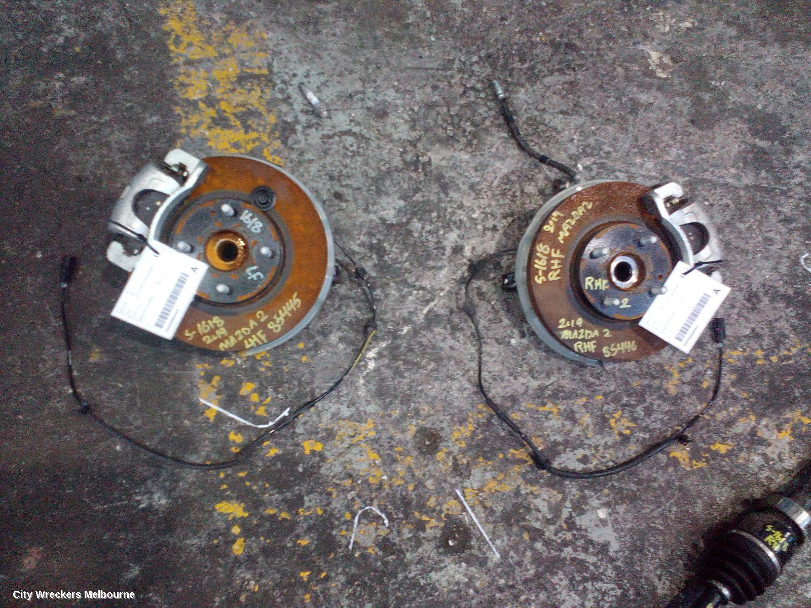 MAZDA 2 LEFT FRONT HUB ASSEMBLY, DJ/DL, 10/2014 ONWARDS