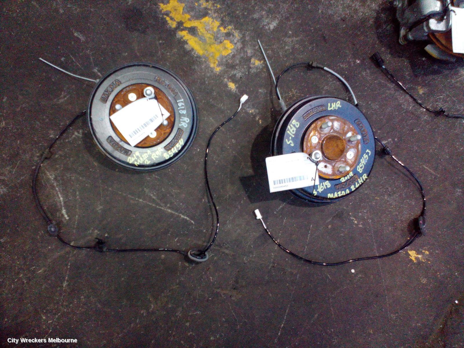 MAZDA 2 RIGHT REAR HUB ASSEMBLY, DJ/DL, 10/2014 ONWARDS