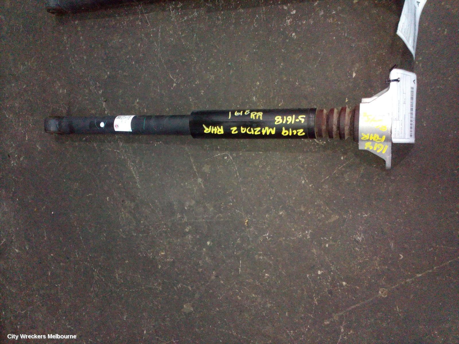 MAZDA 2 RIGHT REAR STRUT, DJ, HATCH, 09/2014 ONWARDS