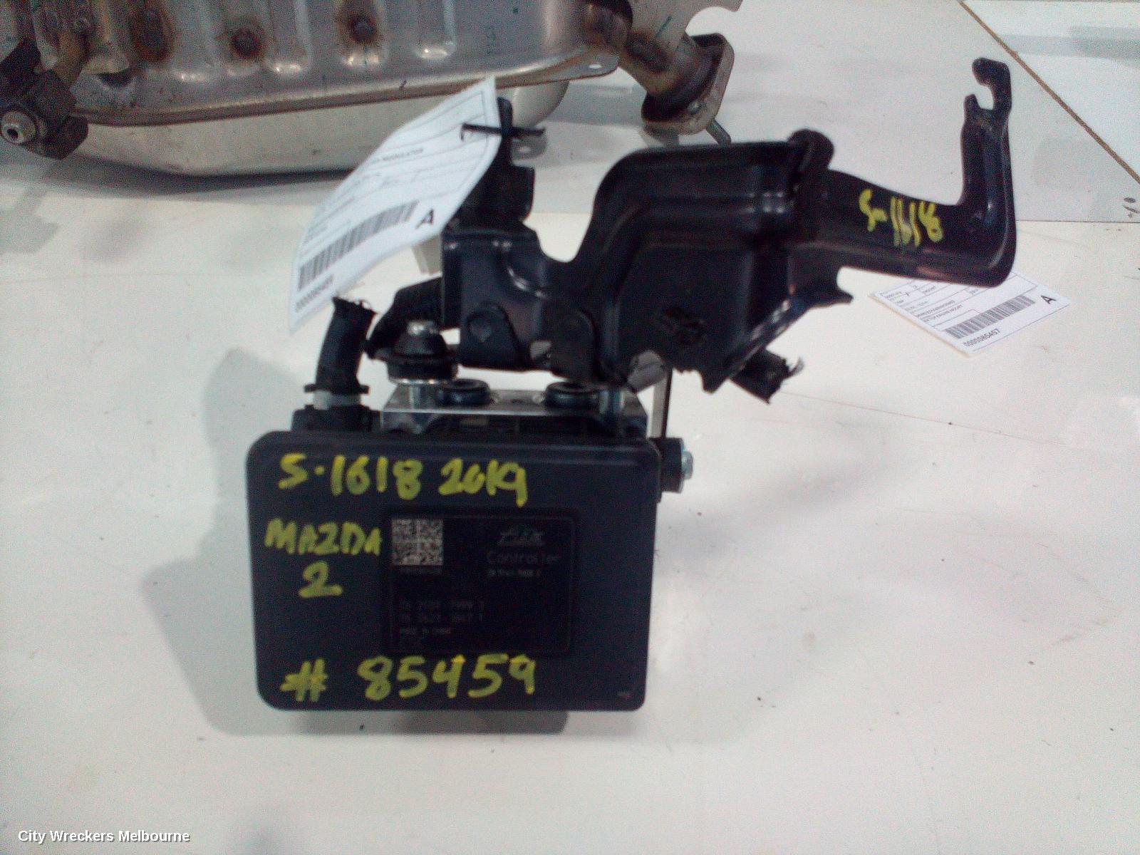 MAZDA 2 ABS PUMP/MODULATOR, DJ/DL, P/N D23N437A0, 09/2014 ONWARDS