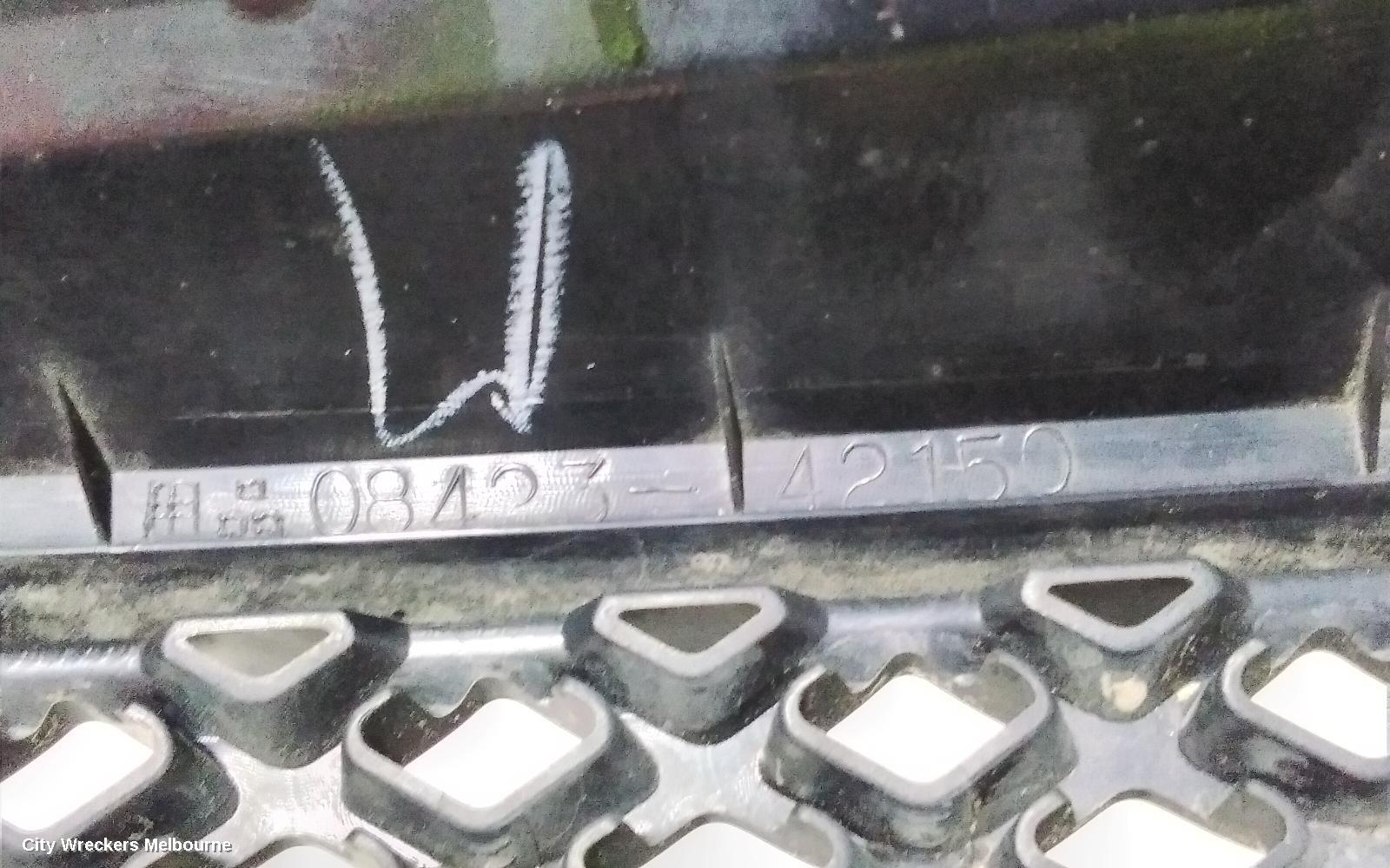 TOYOTA RAV4 GRILLE, RADIATOR GRILLE, ACA2#R, 07/2003 - 10/2005