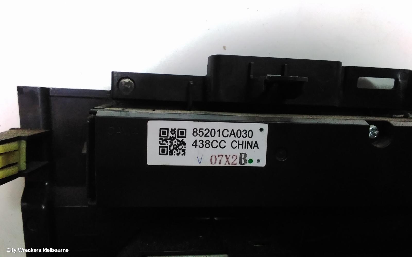 TOYOTA 86 HEATER/AC CONTROLS, ZN6, STANDARD TYPE, GT, 04/2012 ONWARDS