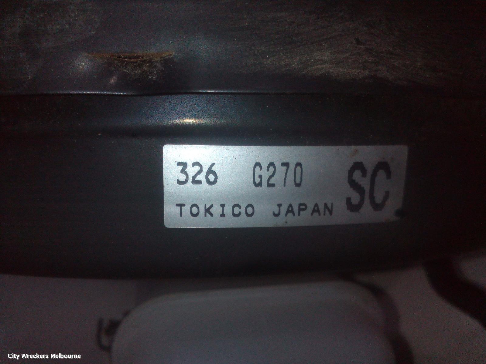 TOYOTA 86 BRAKE BOOSTER, ZN6, P/N SU00300589, 04/2012 ONWARDS