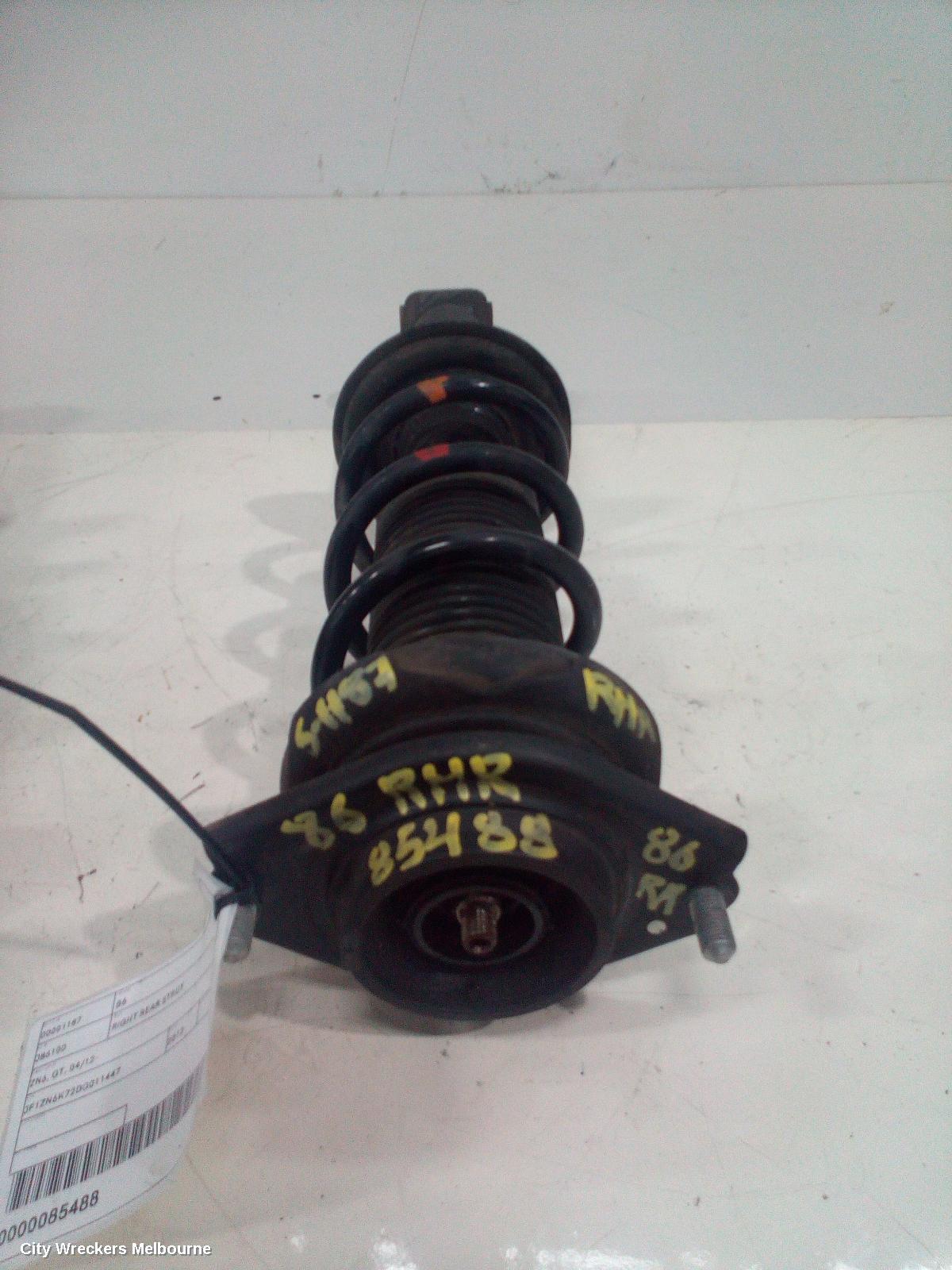 TOYOTA 86 RIGHT REAR STRUT, ZN6, GT, 04/2012 ONWARDS