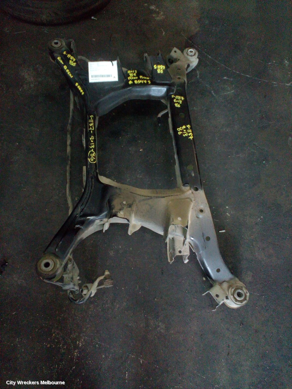 TOYOTA 86 REAR AXLE BEAM (FWD), ZN6, 04/2012 - 09/2021