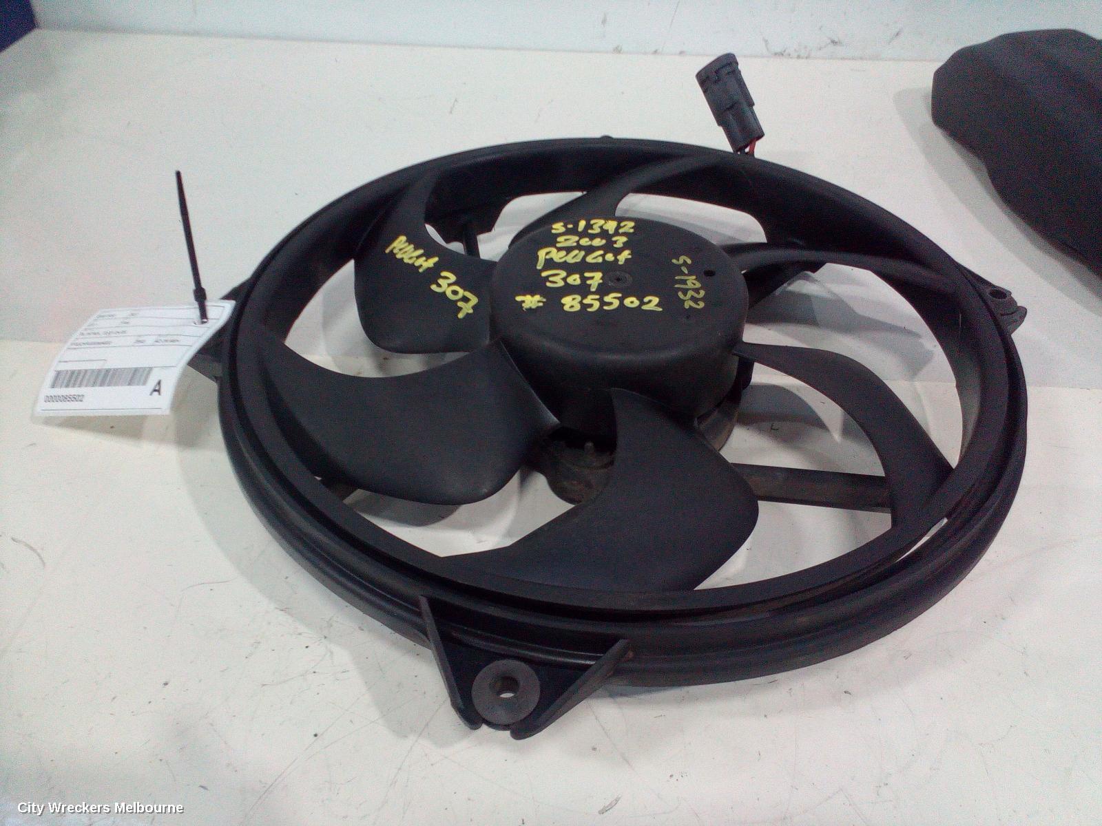 PEUGEOT 307 FAN, T5, PETROL, 12/2001 - 04/2005