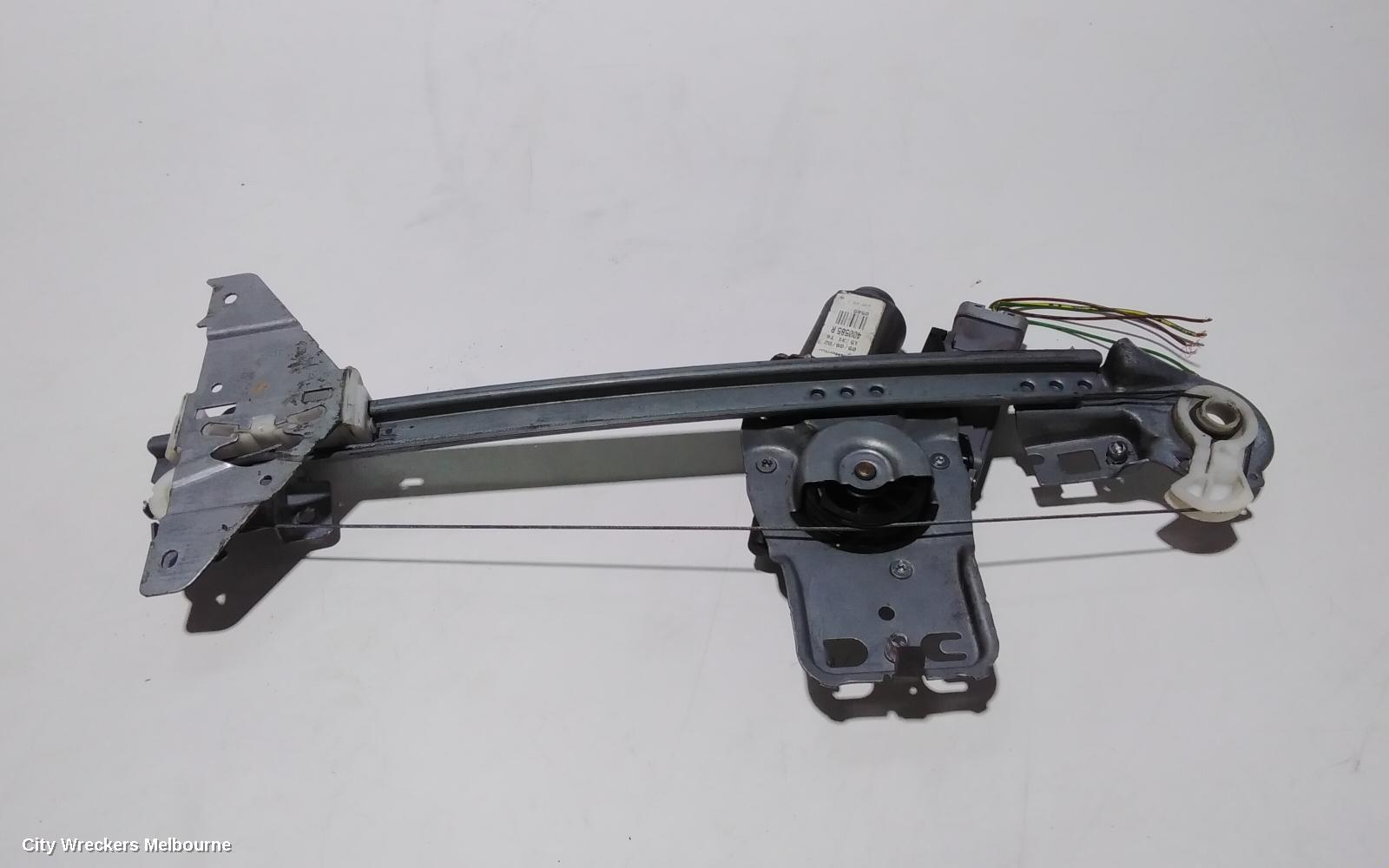 PEUGEOT 307 LEFT REAR WND REG/MOTOR, T5, POWER, 5DR HATCH, 12/2001 - 09/2005