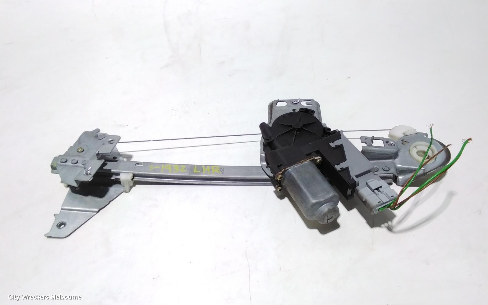 PEUGEOT 307 LEFT REAR WND REG/MOTOR, T5, POWER, 5DR HATCH, 12/2001 - 09/2005