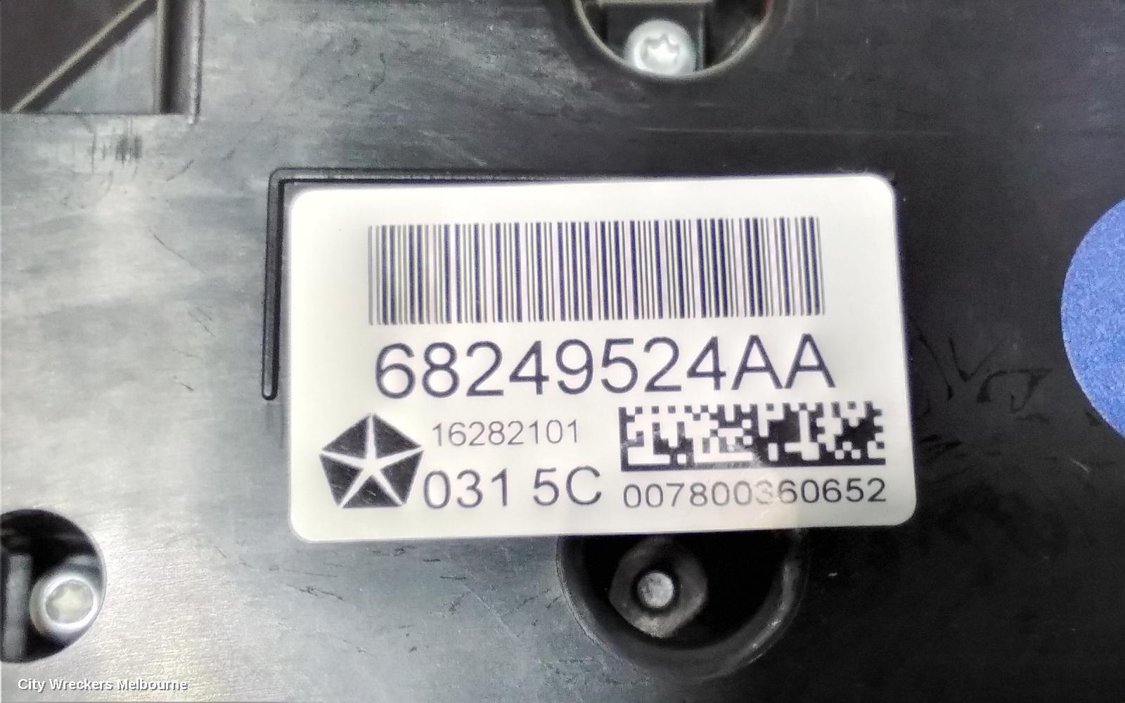 JEEP CHEROKEE HEATER/AC CONTROLS, KL, CLIMATE CONTROL TYPE, 02/2014 ONWARDS