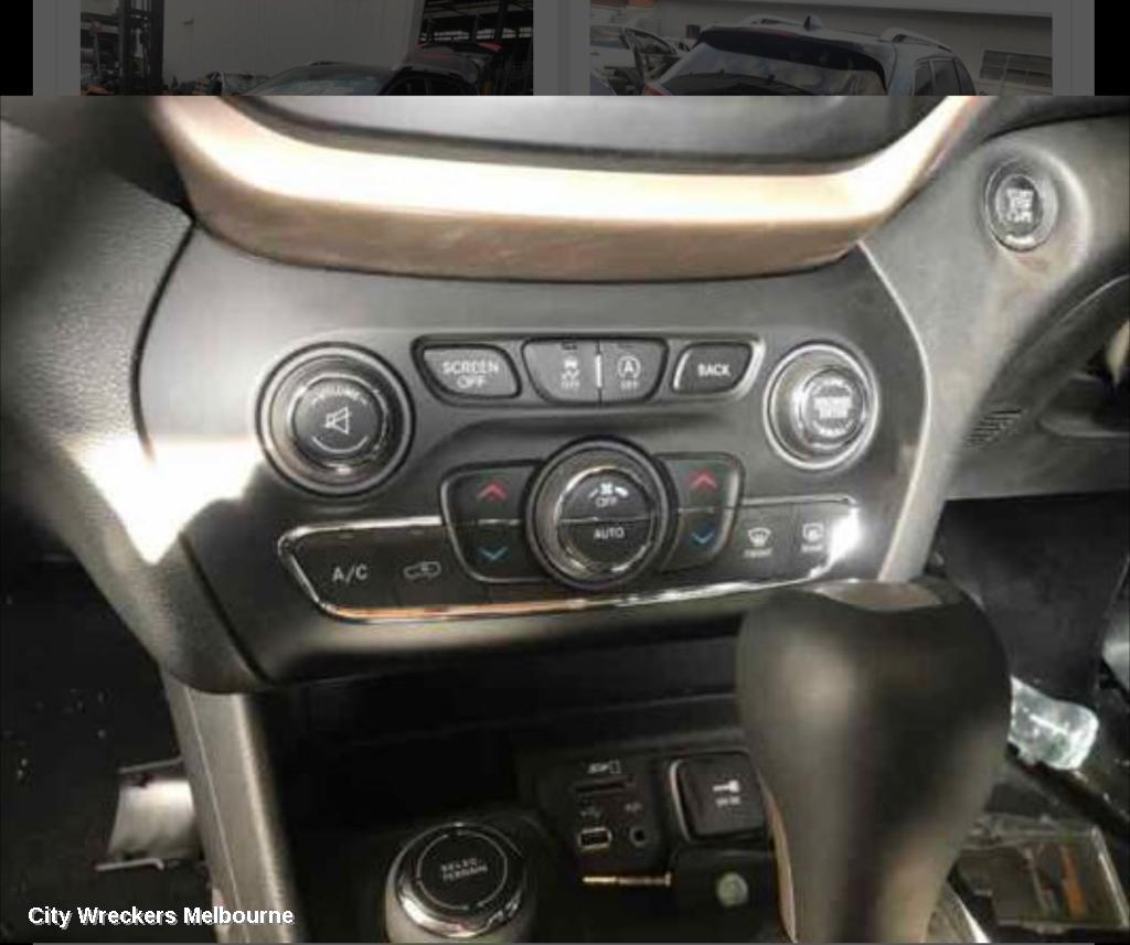 JEEP CHEROKEE HEATER/AC CONTROLS, KL, CLIMATE CONTROL TYPE, 02/2014 ONWARDS