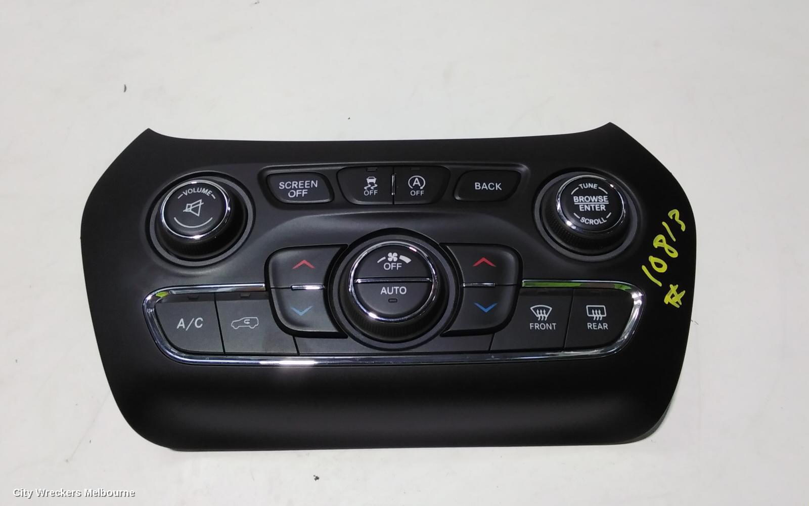 JEEP CHEROKEE HEATER/AC CONTROLS, KL, CLIMATE CONTROL TYPE, 02/2014 ONWARDS