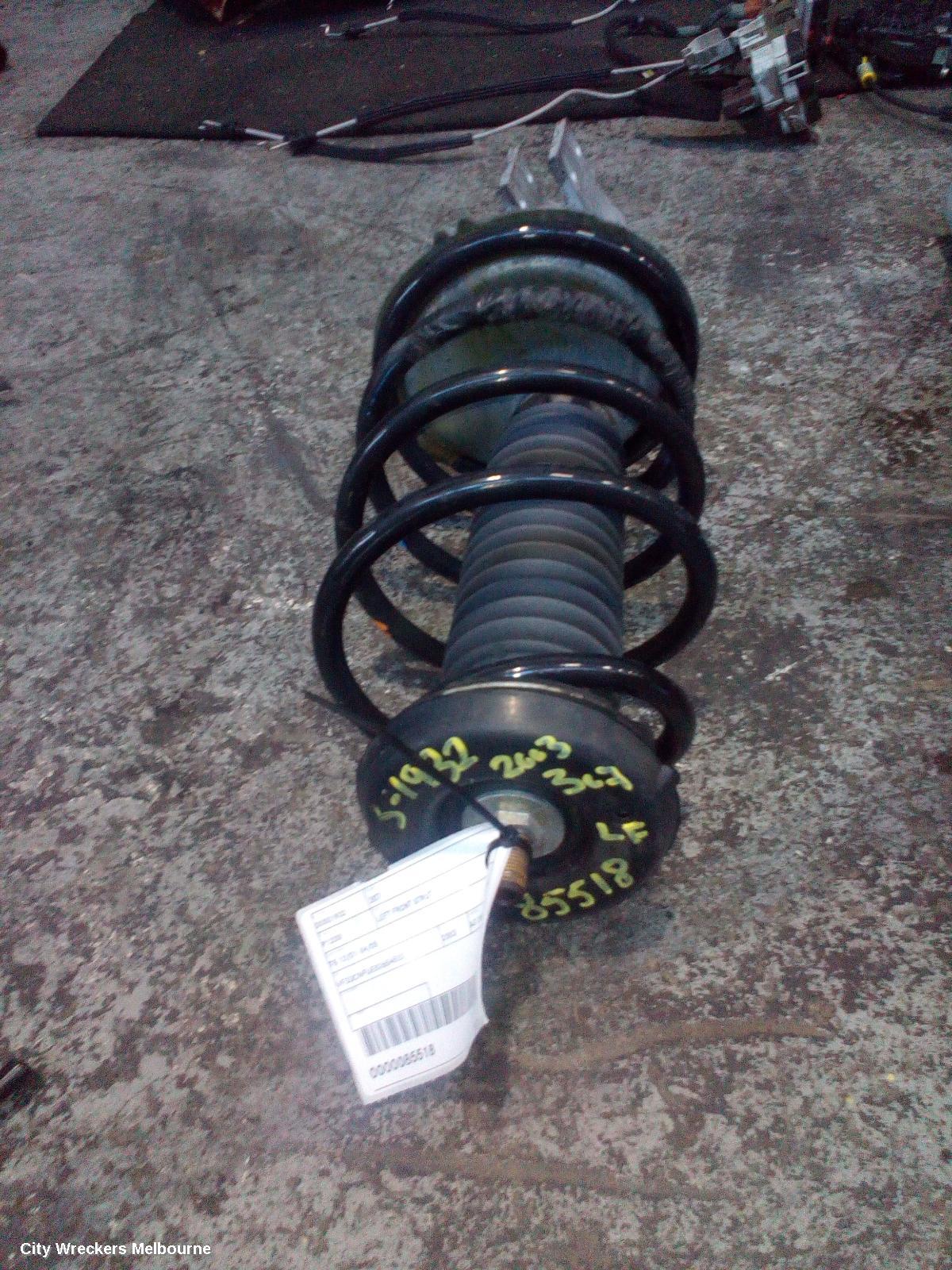 PEUGEOT 307 LEFT FRONT STRUT, T5 12/2001 - 04/2005