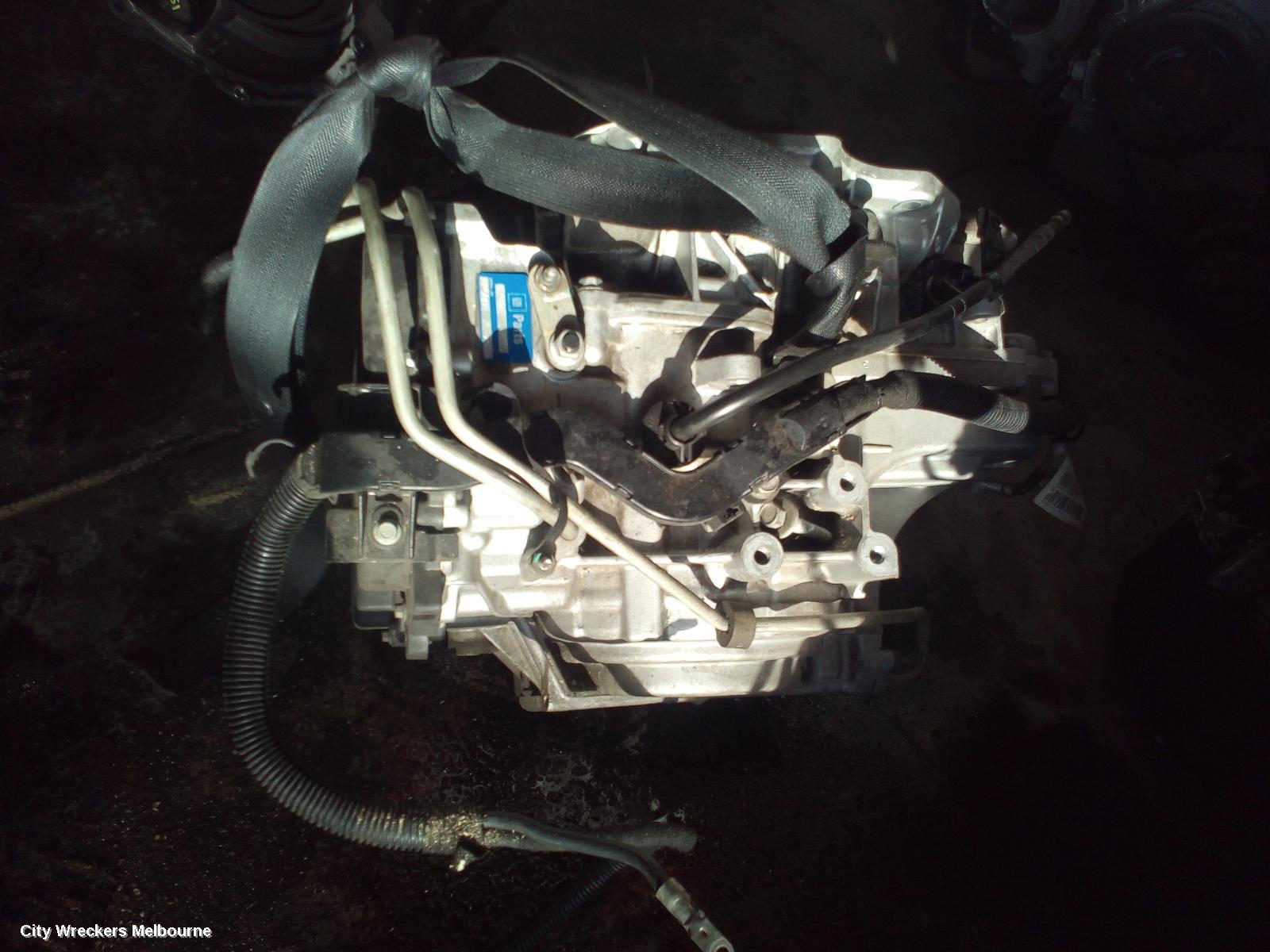 HOLDEN CRUZE TRANS/GEARBOX, AUTO, PETROL, 1.4, MH8, JH, 03/2011 - 01/2017