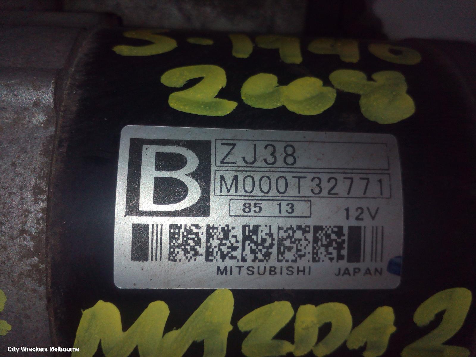 MAZDA 2 STARTER, 1.5, ZY, DE SERIES, 09/2007 - 09/2014