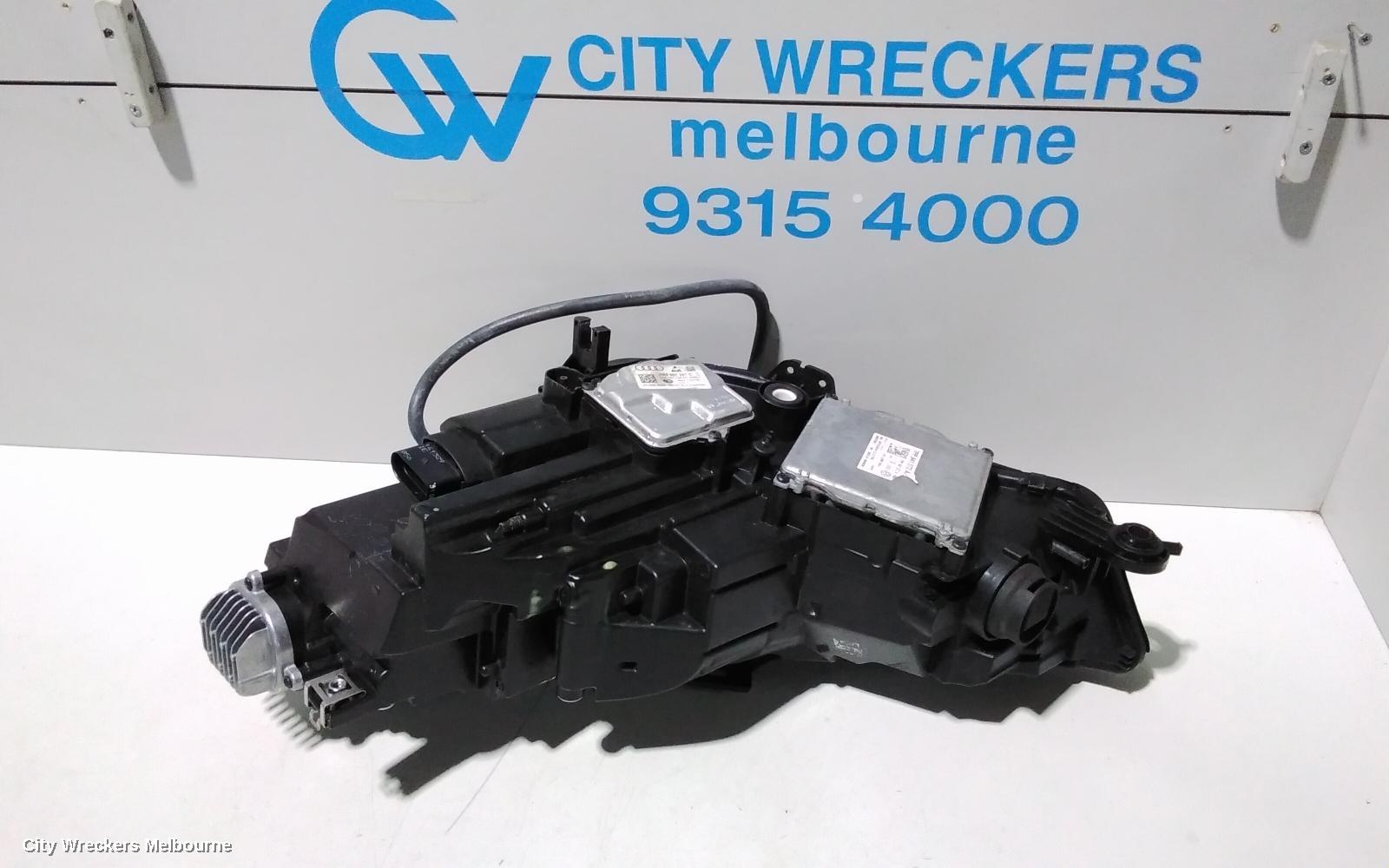 AUDI A4 RIGHT HEADLAMP, B9 8W, LED, NON ADAPTATIVE TYPE, 10/2015 - 11/2020