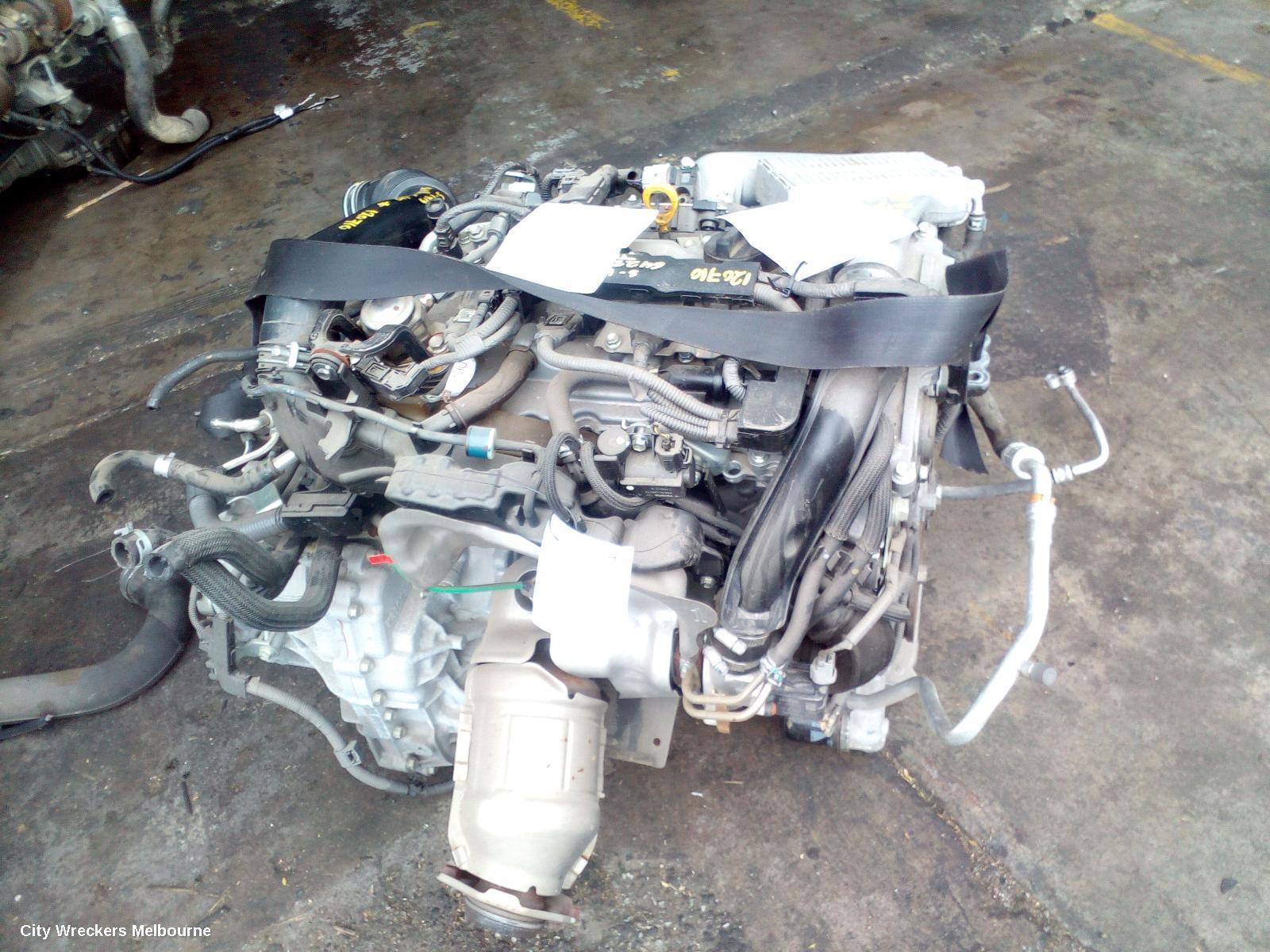 TOYOTA C-HR ENGINE, PETROL, 1.2, 8NR-FTS, TURBO, GEN 1, 12/2016 ONWARDS