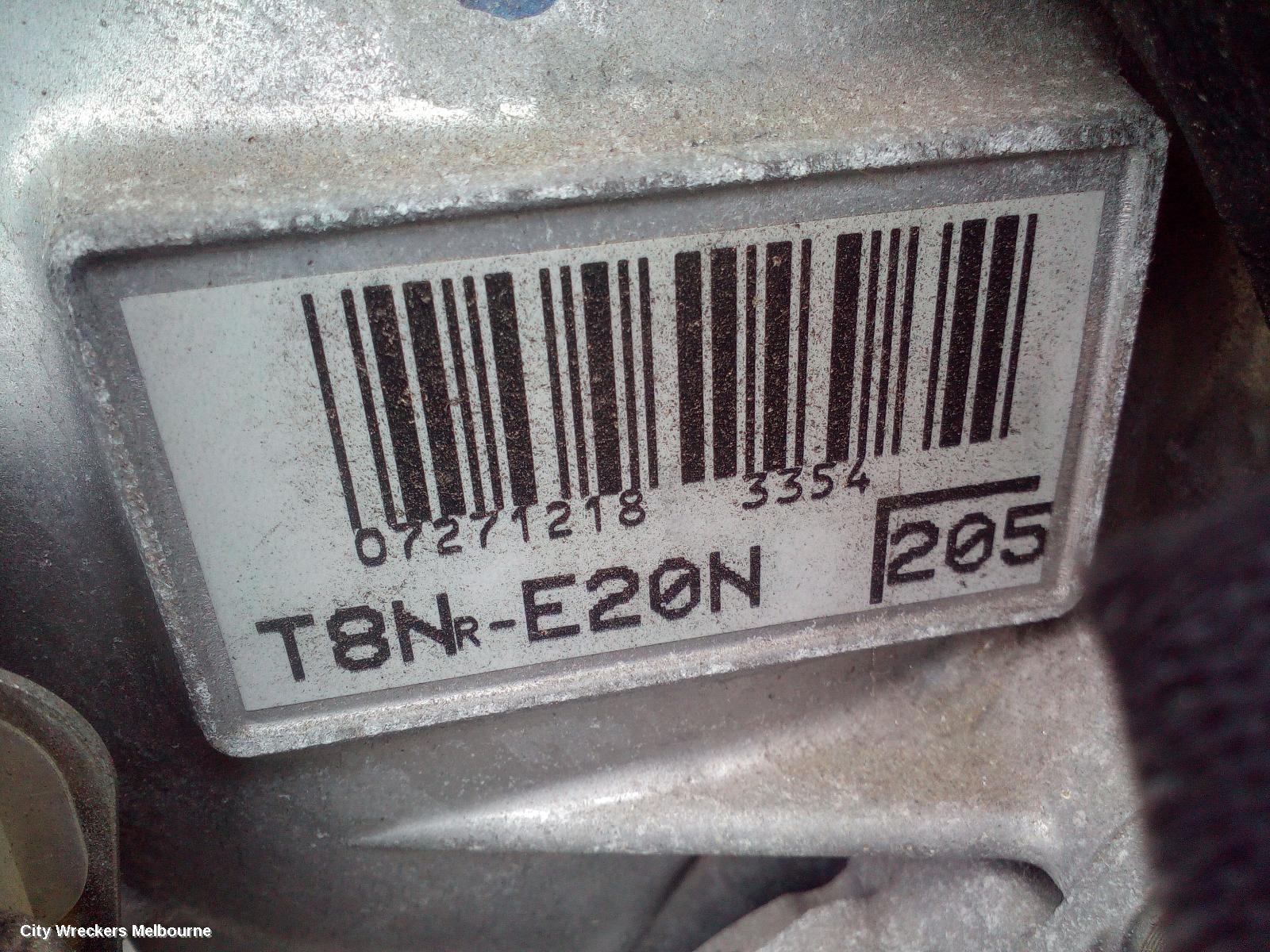 TOYOTA C-HR ENGINE, PETROL, 1.2, 8NR-FTS, TURBO, GEN 1, 12/2016 ONWARDS