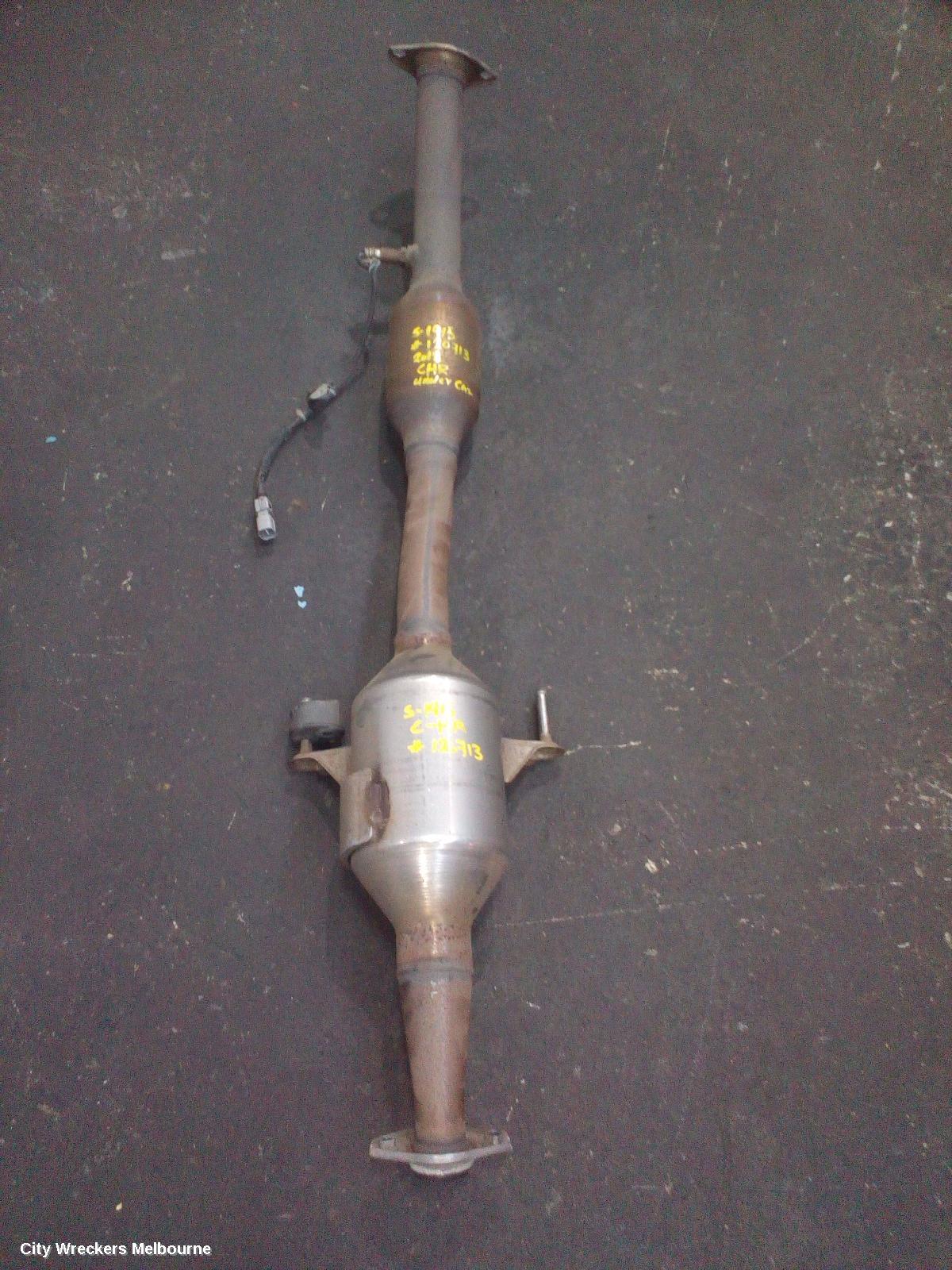 TOYOTA C-HR CATALYTIC CONVERTER, UNDER CAR-CAT TYPE, 1.2, PETROL, GEN 1, 12/2016 ONWARDS