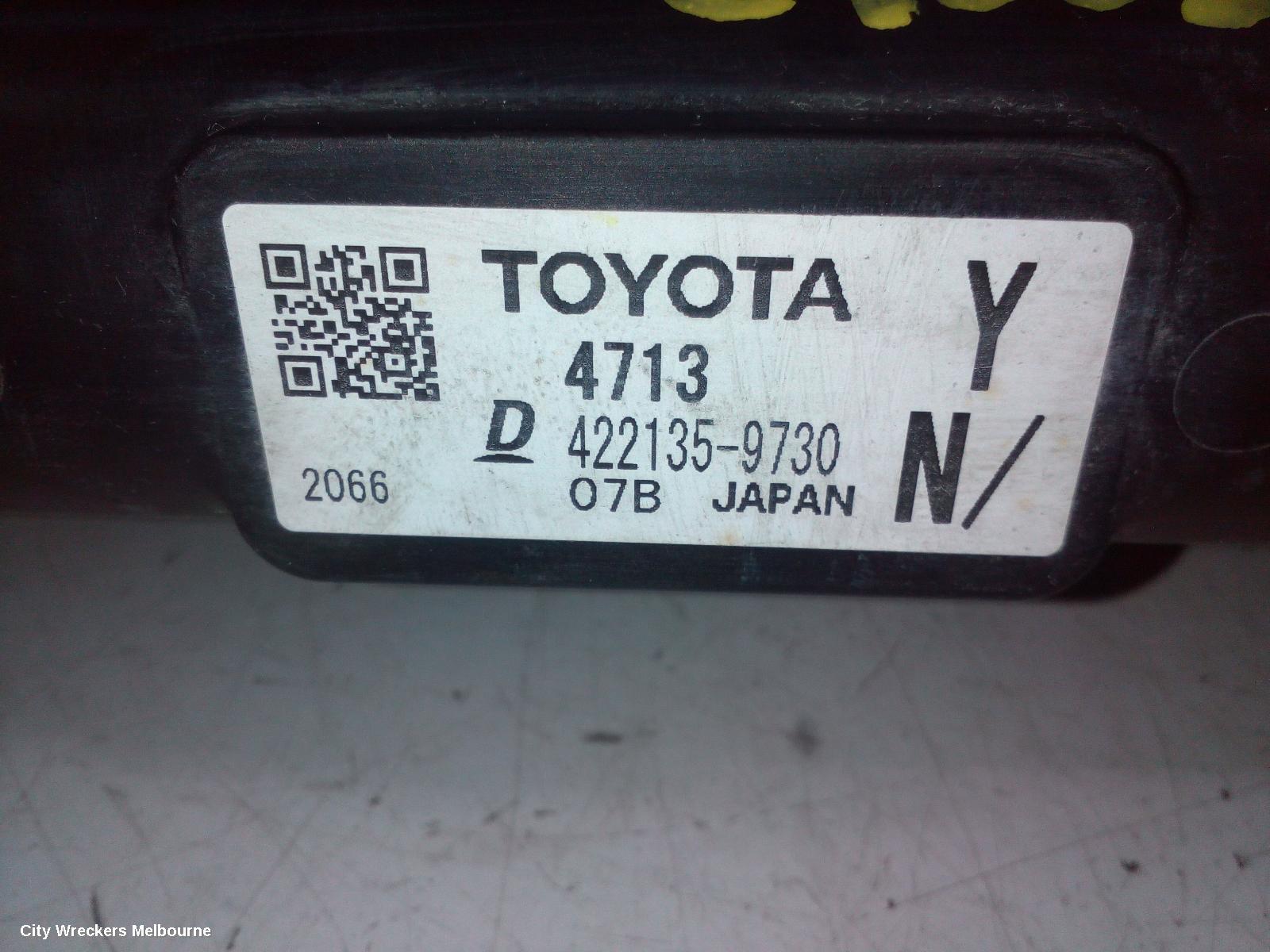 TOYOTA C-HR RADIATOR, AUTO/MANUAL, 1.2, PETROL, GEN 1, 12/2016 ONWARDS