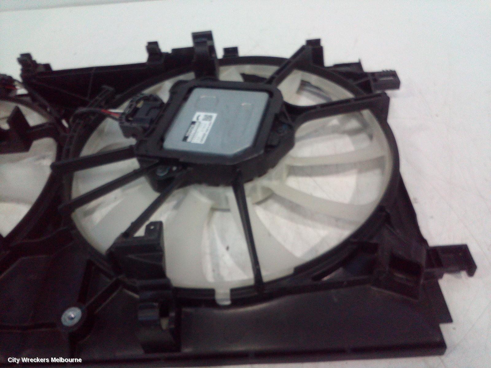 TOYOTA C-HR FAN, DUAL FAN ASSY, 1.2, PETROL, GEN 1, 12/2016 ONWARDS