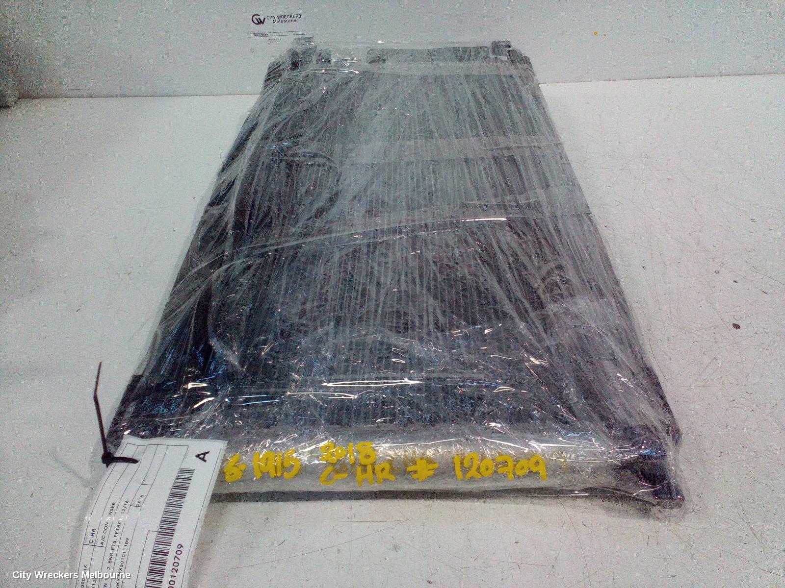 TOYOTA C-HR A/C CONDENSER, GEN 1, 1.2, 8NR-FTS, PETROL, 12/2016 ONWARDS