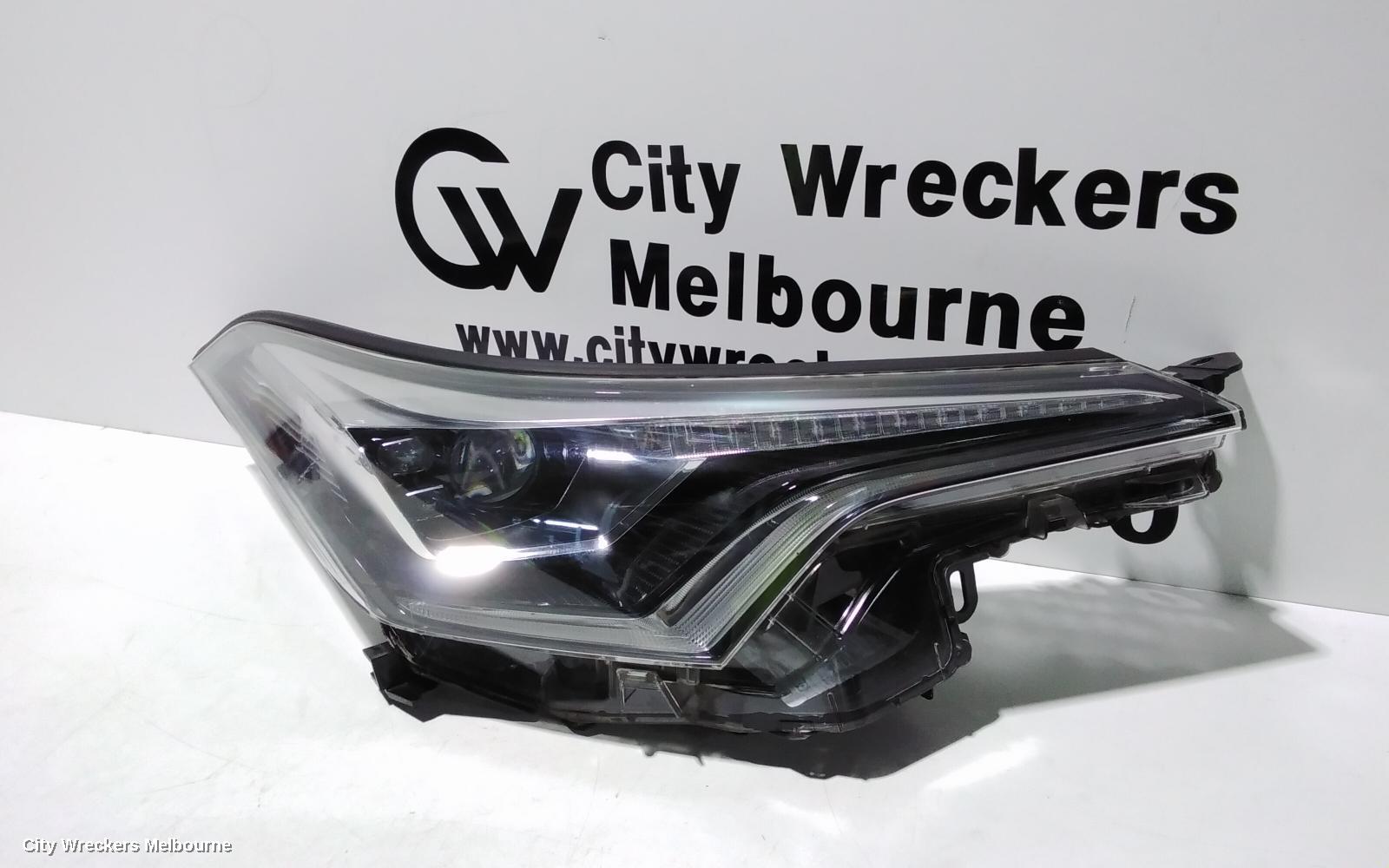 TOYOTA C-HR RIGHT HEADLAMP, GEN 1, LED TYPE, 12/2016 - 09/2019