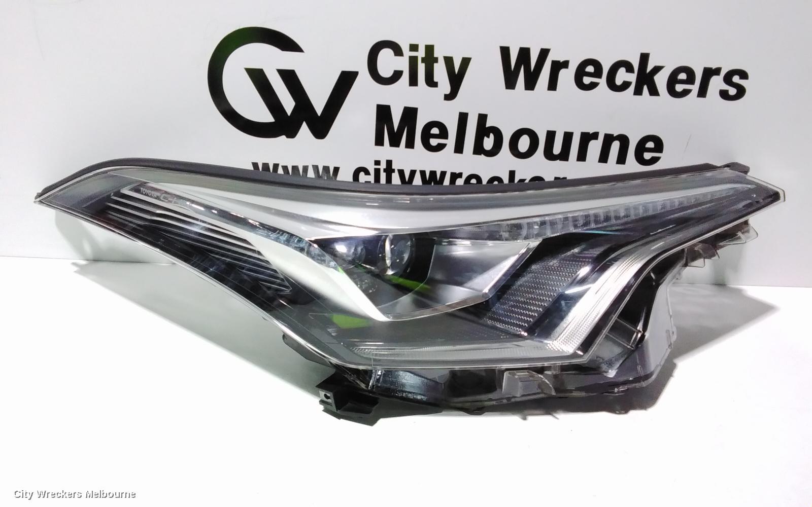 TOYOTA C-HR RIGHT HEADLAMP, GEN 1, LED TYPE, 12/2016 - 09/2019