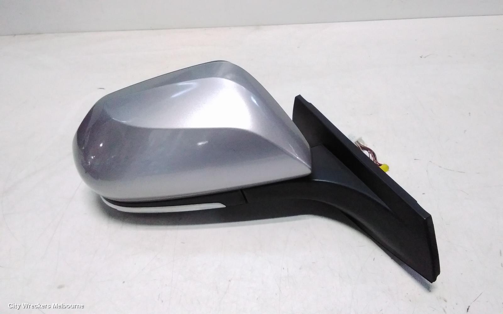 TOYOTA C-HR RIGHT DOOR MIRROR, W/ CAMERA TYPE, COLOUR CODED, GEN 1, 12/2016 ONWARDS