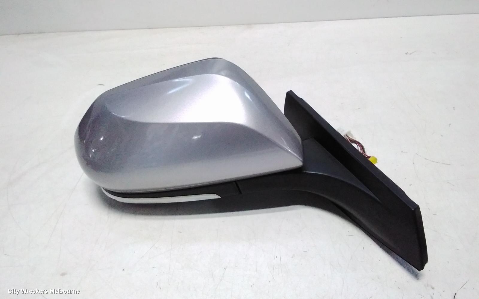 TOYOTA C-HR RIGHT DOOR MIRROR, W/ CAMERA TYPE, COLOUR CODED, GEN 1, 12/2016 ONWARDS