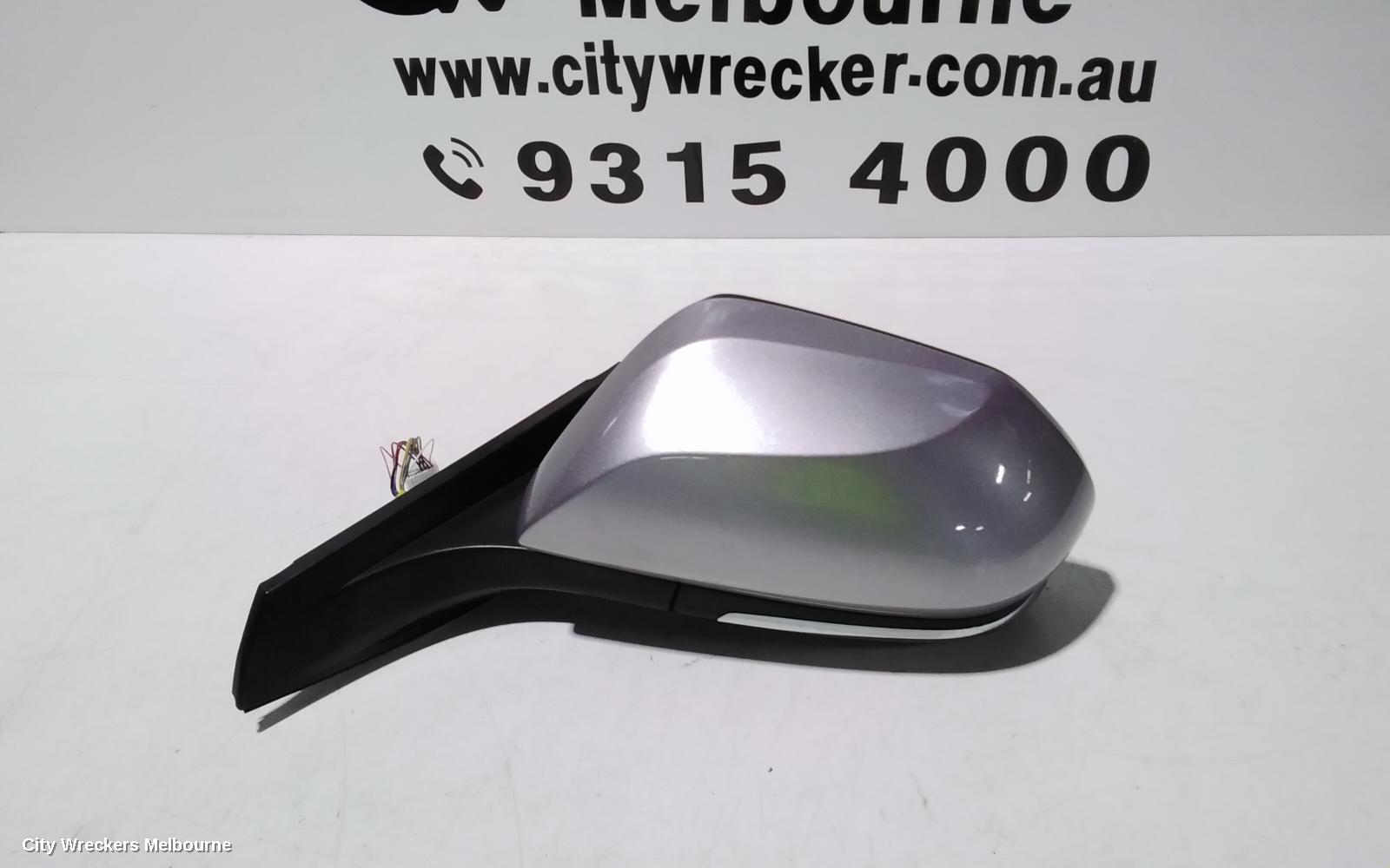 TOYOTA C-HR LEFT DOOR MIRROR, W/ CAMERA TYPE, COLOUR CODED, GEN 1, 12/2016 ONWARDS
