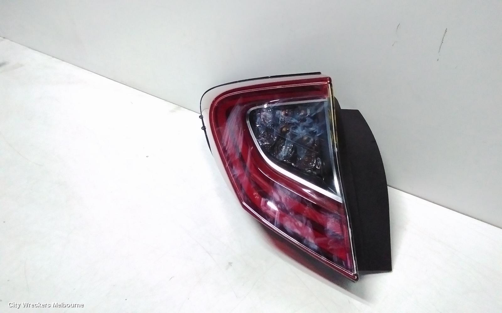 TOYOTA C-HR LEFT TAILLIGHT, GEN 1, LED TYPE, GREY TYPE SURROUND, 12/2016 - 09/2019