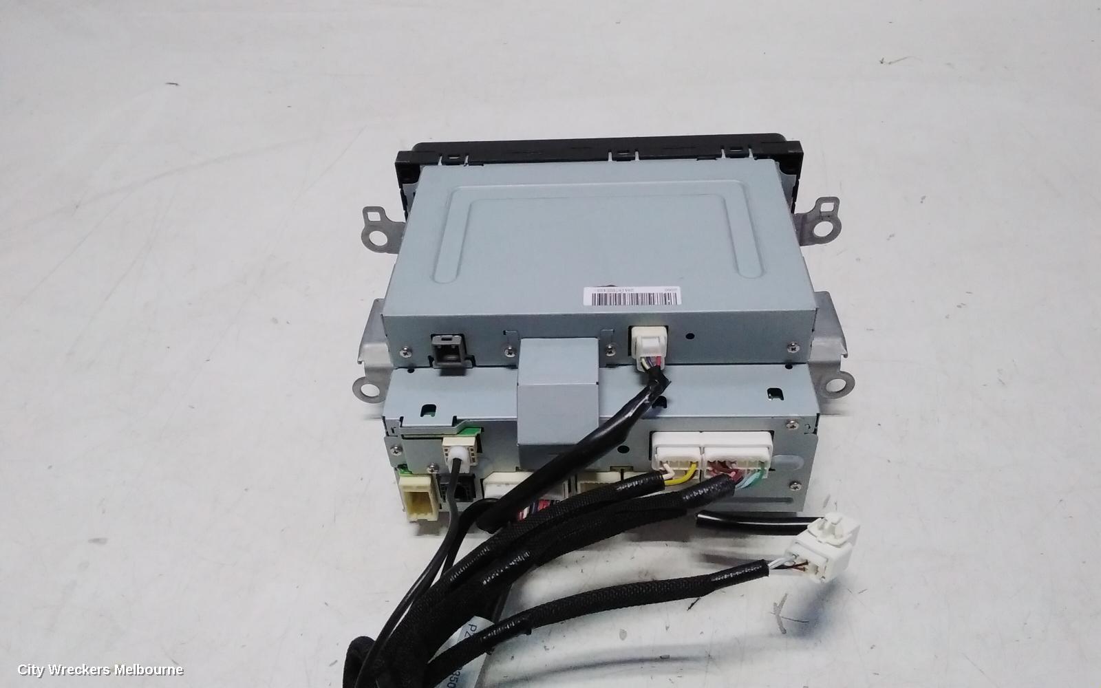 TOYOTA C-HR RADIO/CD/DVD/SAT/TV, TOUCH DISPLAY UNIT, GEN 1, 12/2016 - 09/2019