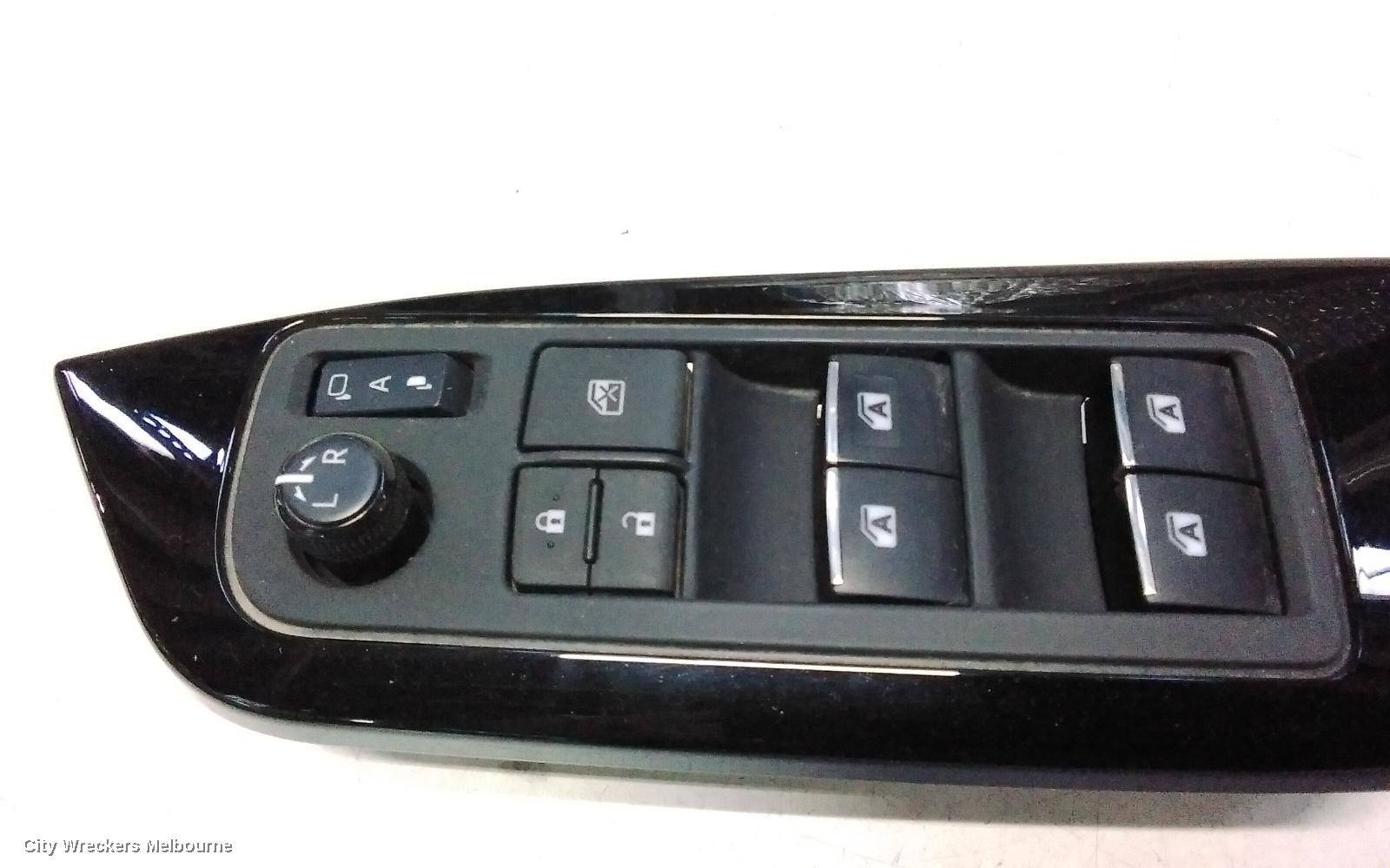 TOYOTA C-HR PWR DR WIND SWITCH, RH FRONT (MASTER SWITCH), NON AUTO TYPE, GEN 1, 12/2016 ONWARDS