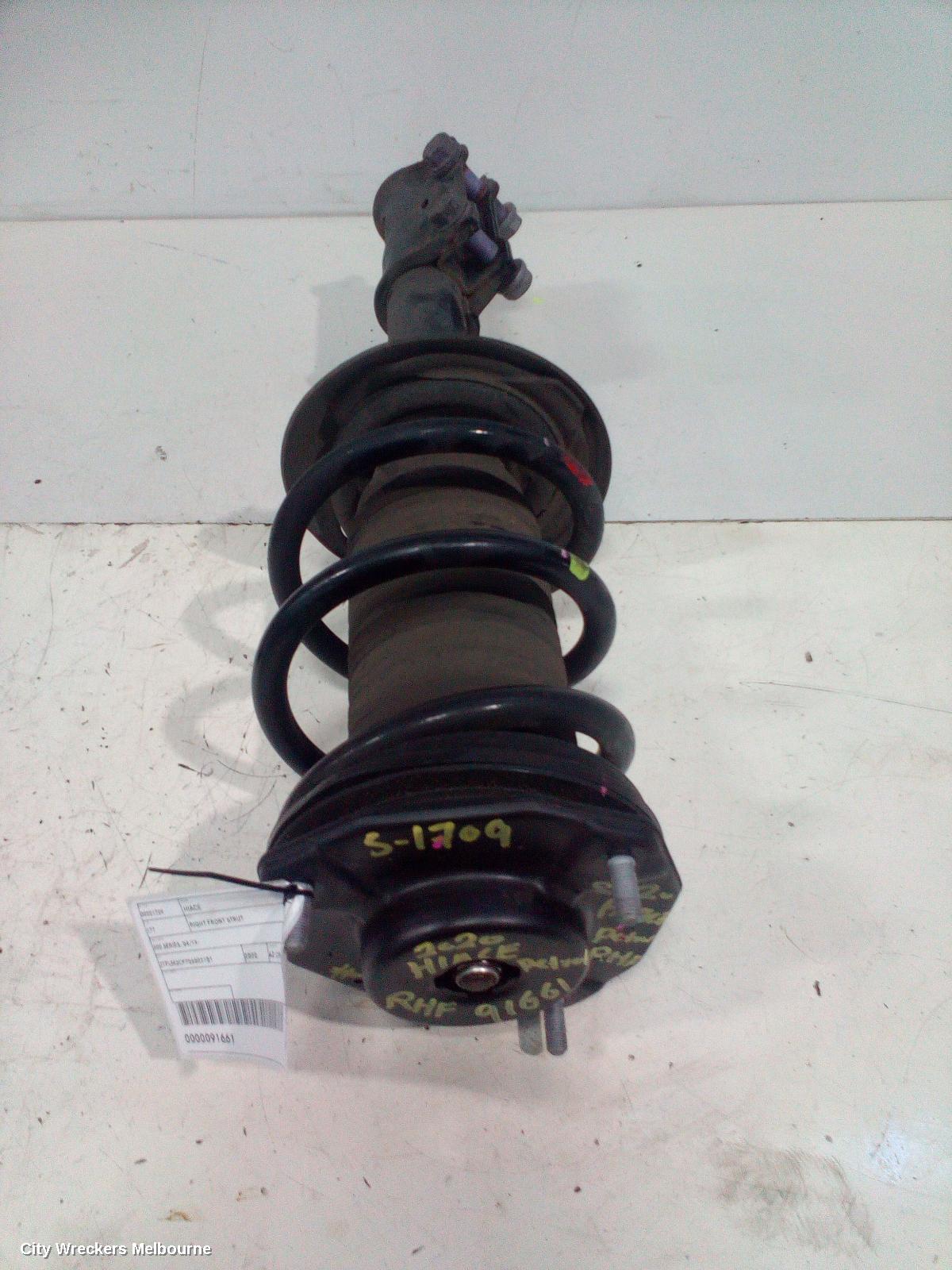 TOYOTA HIACE RIGHT FRONT STRUT, 300 SERIES, 3.5, PETROL, 04/2019 ONWARDS