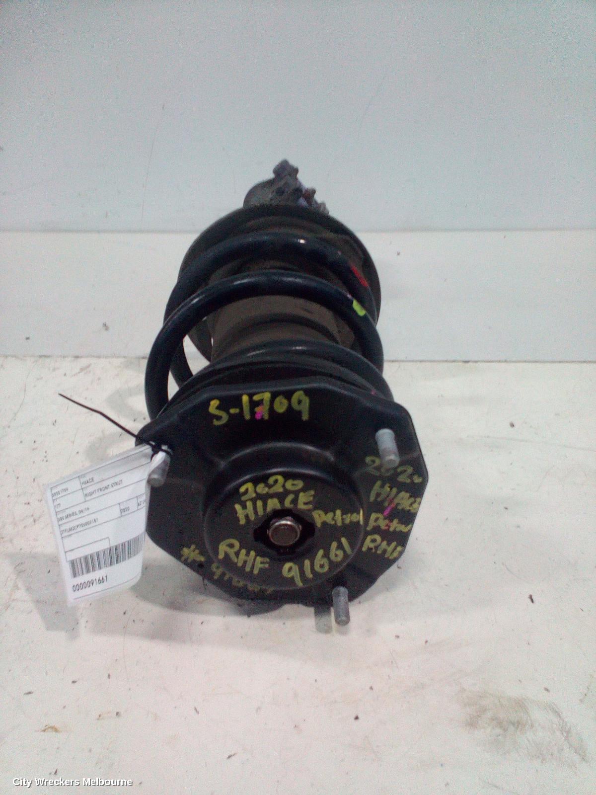 TOYOTA HIACE RIGHT FRONT STRUT, 300 SERIES, 3.5, PETROL, 04/2019 ONWARDS
