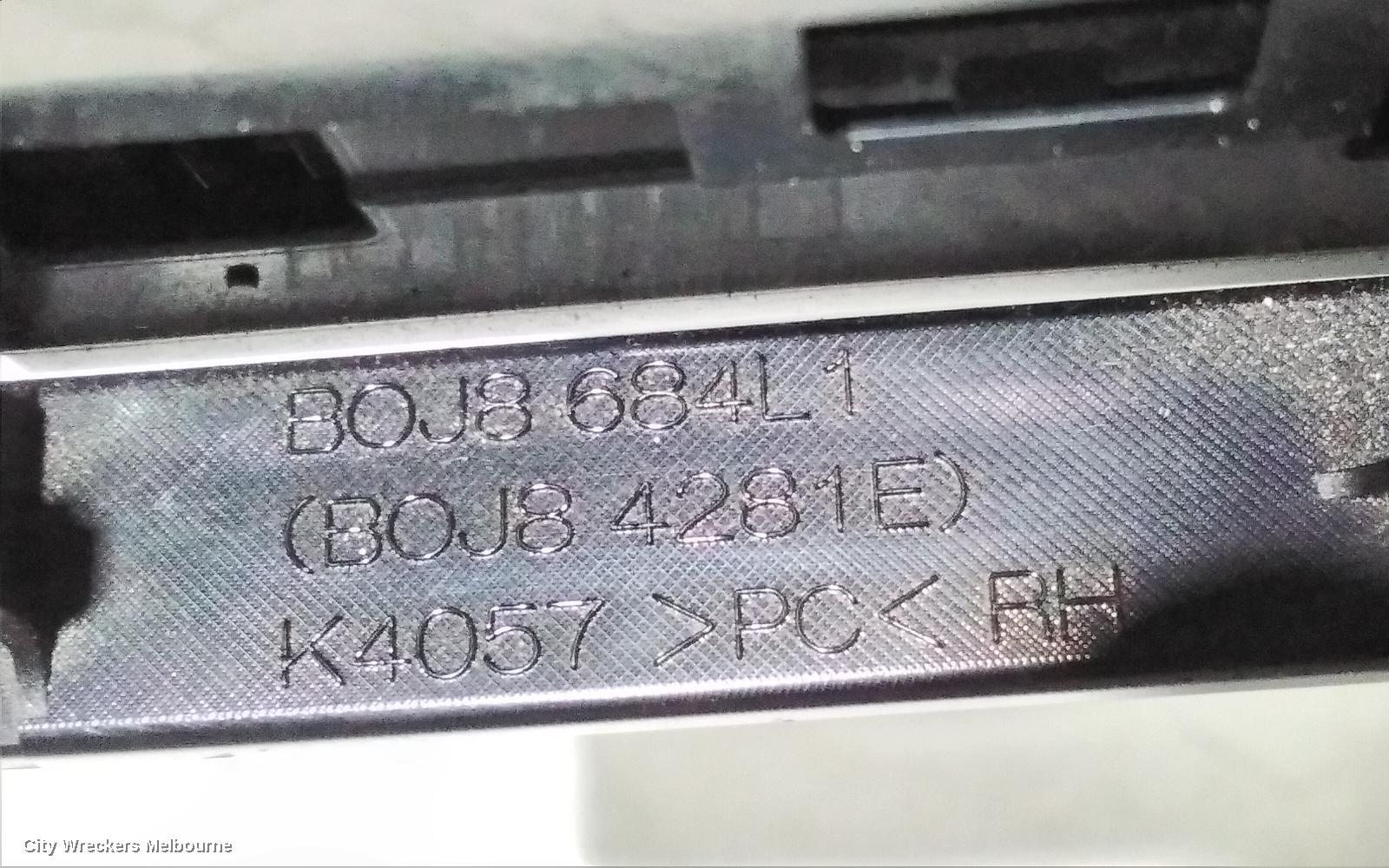 MAZDA 3 PWR DR WIND SWITCH, RH FRONT, BLOCK MASTER SWITCH, POWER, AUTO FOLD TYPE, BP, 03/2019 ONWARDS