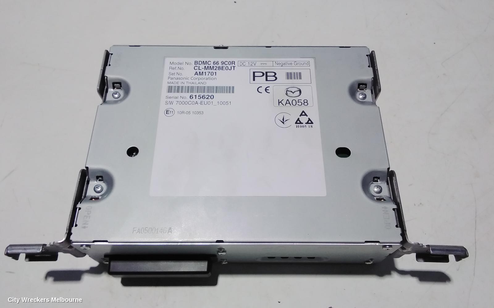 MAZDA 3 RADIO/CD/DVD/SAT/TV, DISPLAY UNIT, BP, 03/2019 ONWARDS