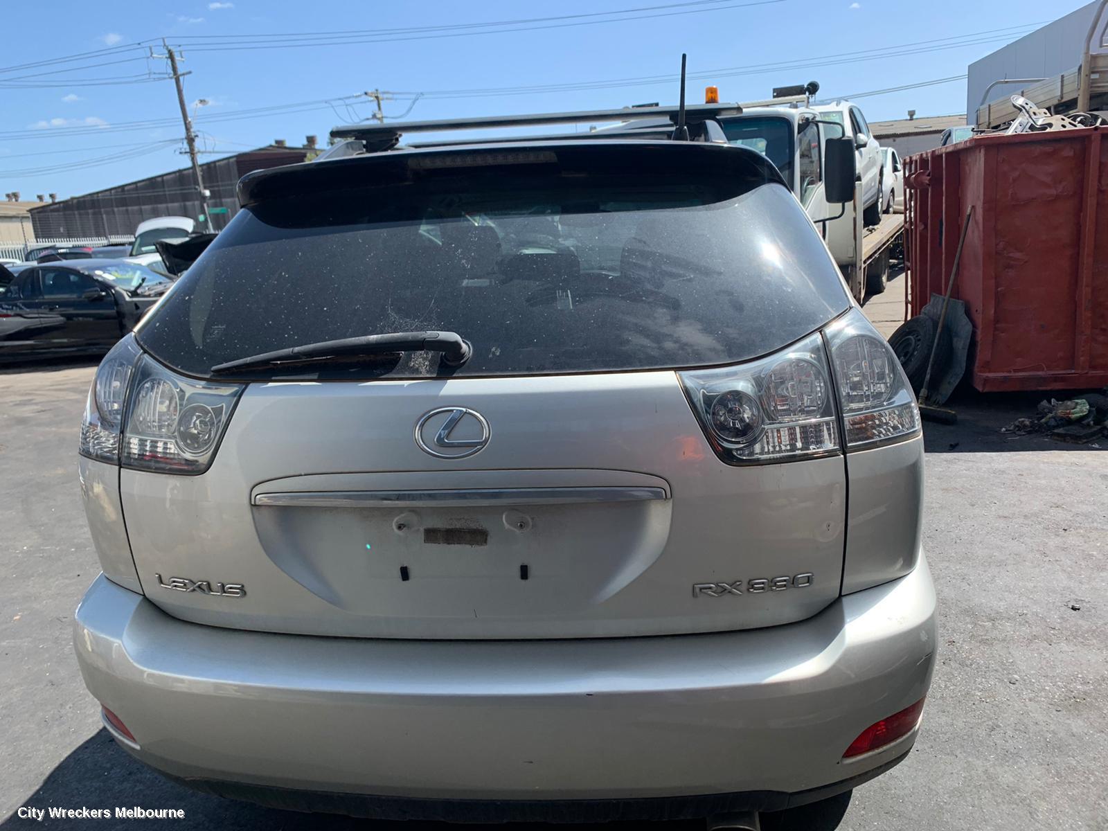 LEXUS RX SERIES REAR SPOILER, MCU3#, UPPER, 04/2003 - 11/2005