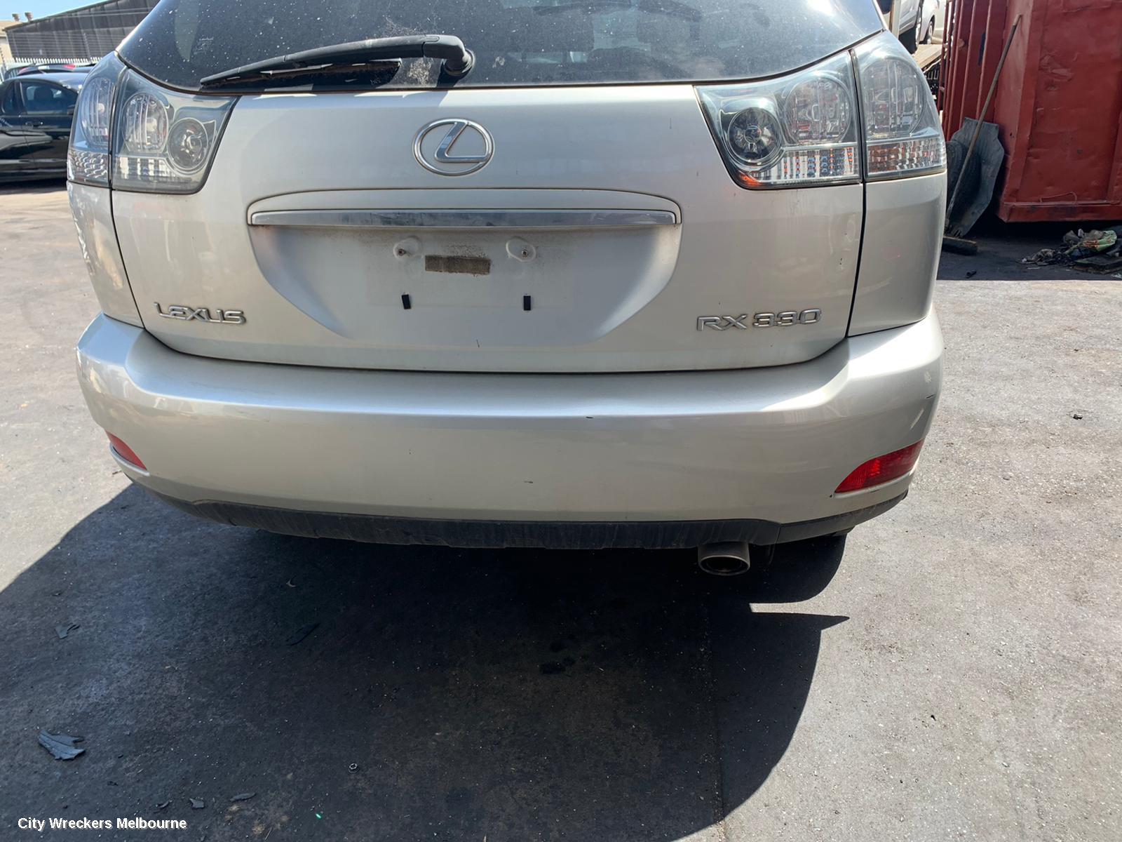 LEXUS RX SERIES REAR SPOILER, MCU3#, UPPER, 04/2003 - 11/2005
