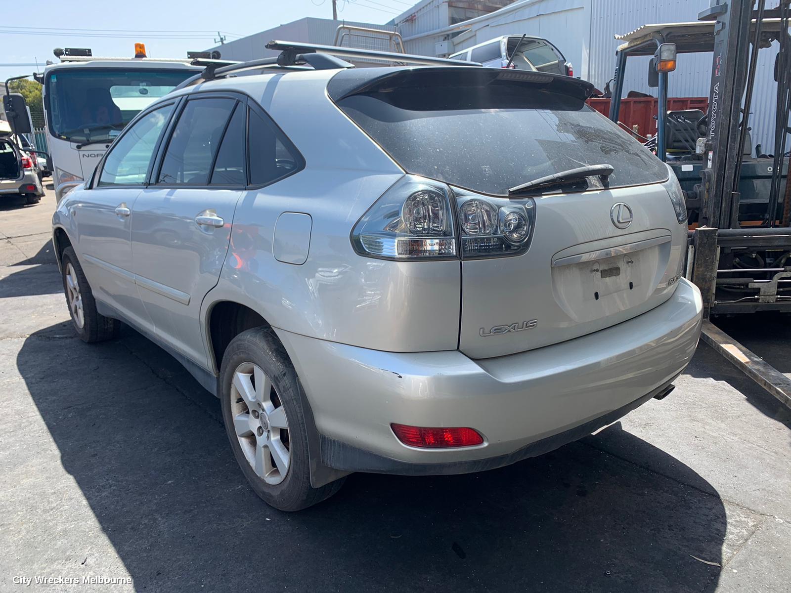 LEXUS RX SERIES REAR SPOILER, MCU3#, UPPER, 04/2003 - 11/2005