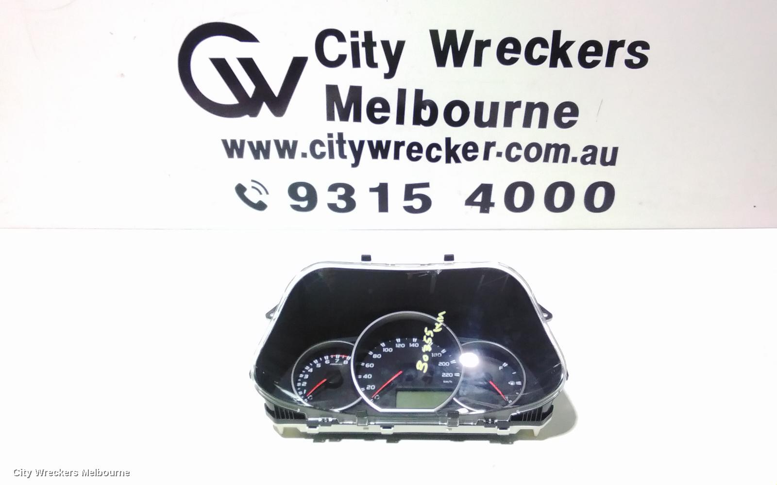 TOYOTA RAV4 INSTRUMENT CLUSTER, INSTRUMENT CLUSTER, DIESEL, GX, AUTO T/M, XA40, 12/2012 - 11/2018