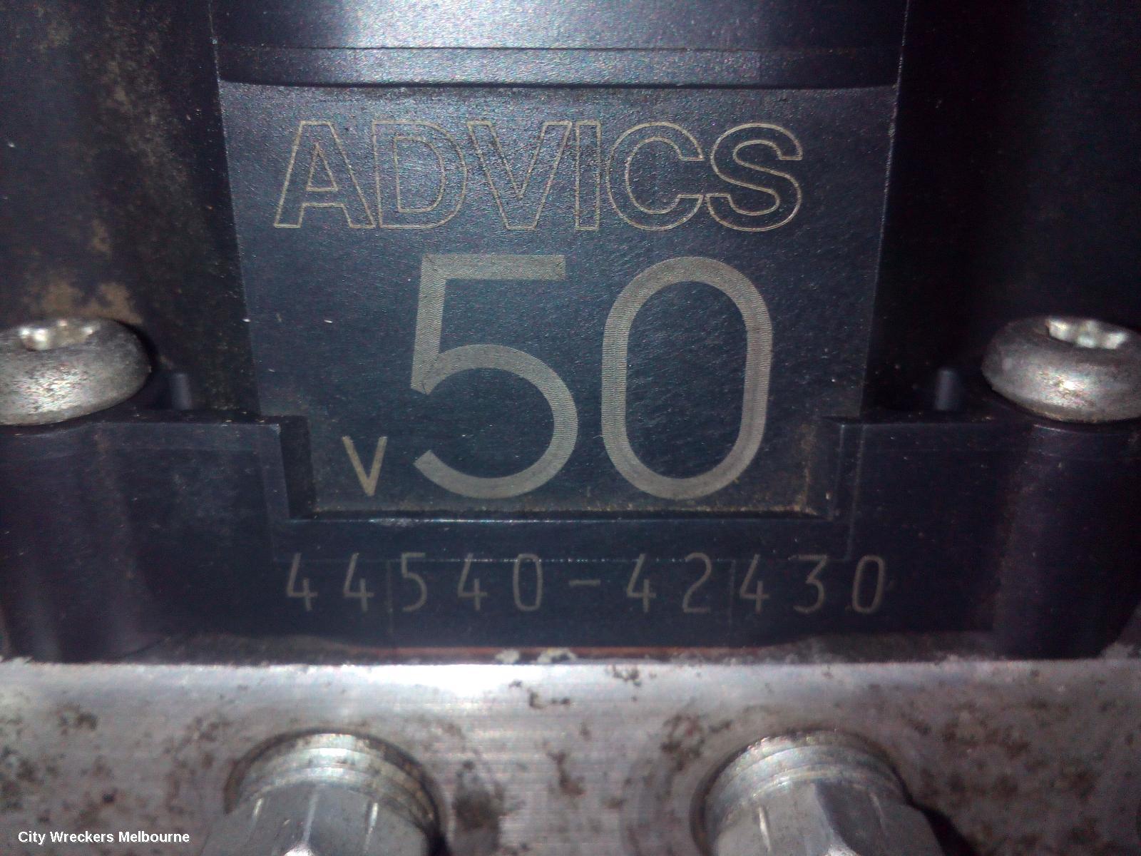 TOYOTA RAV4 ABS PUMP/MODULATOR, ZSA42R, 2.0, PETROL, AUTO T/M TYPE,12/2012 - 11/2018