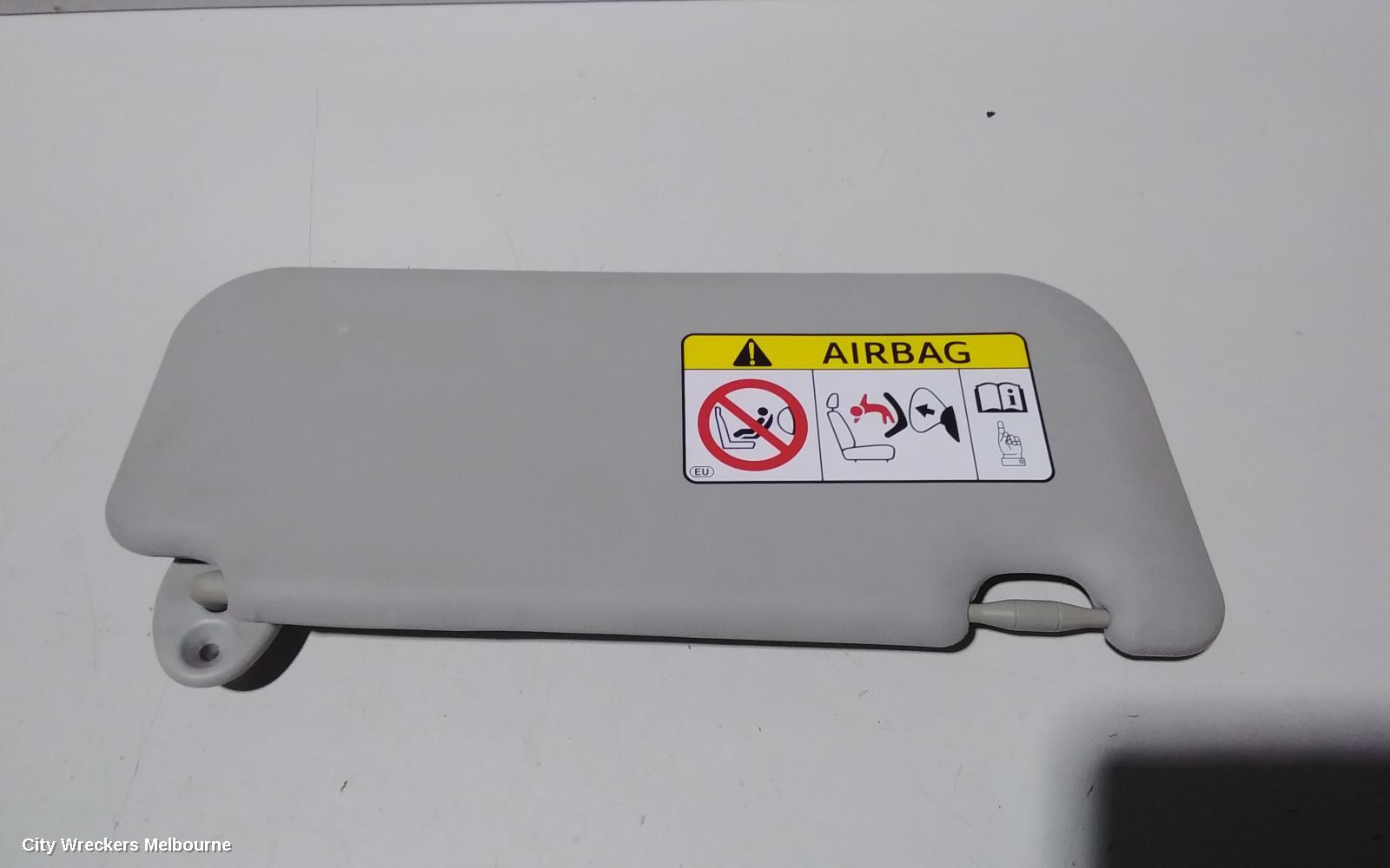 TOYOTA COROLLA SUNVISOR, ZRE172R, LH SIDE, 11/2016 - 10/2019