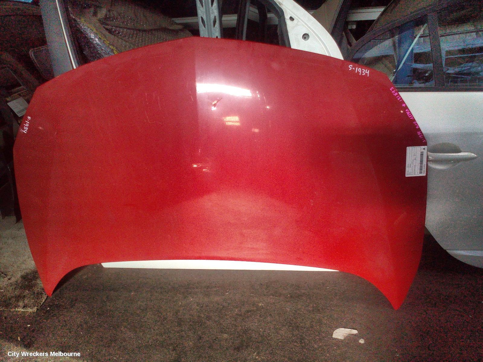 HOLDEN ASTRA BONNET, PJ, 3DR HATCH, GTC, 12/2014 - 01/2017
