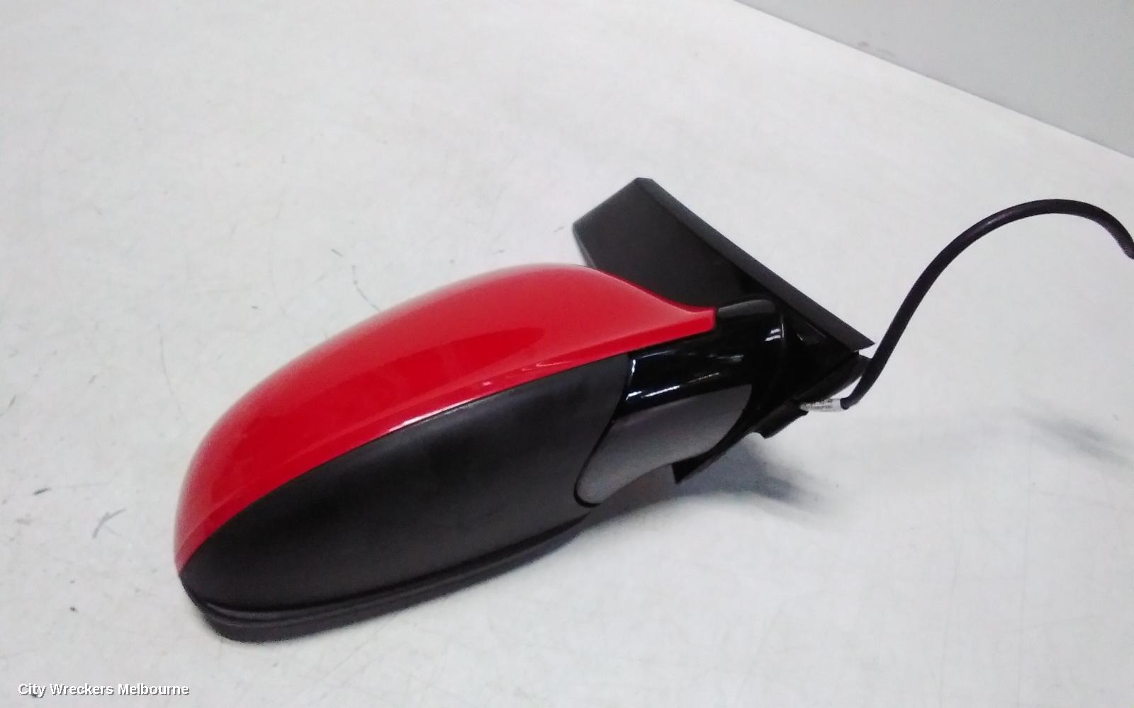 HOLDEN ASTRA RIGHT DOOR MIRROR, PJ, 3DR HATCH, 07/2013 - 01/2017